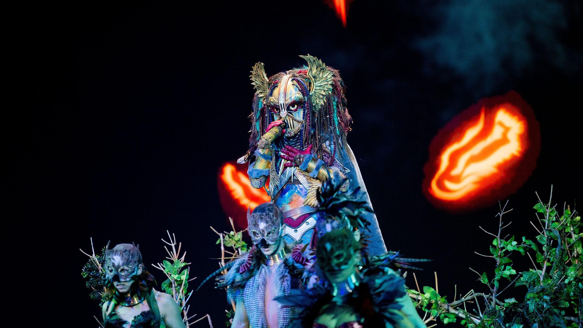 Die Heldin steht in der „ProSieben“-Show „The Masked Singer“ auf der Bühne.
