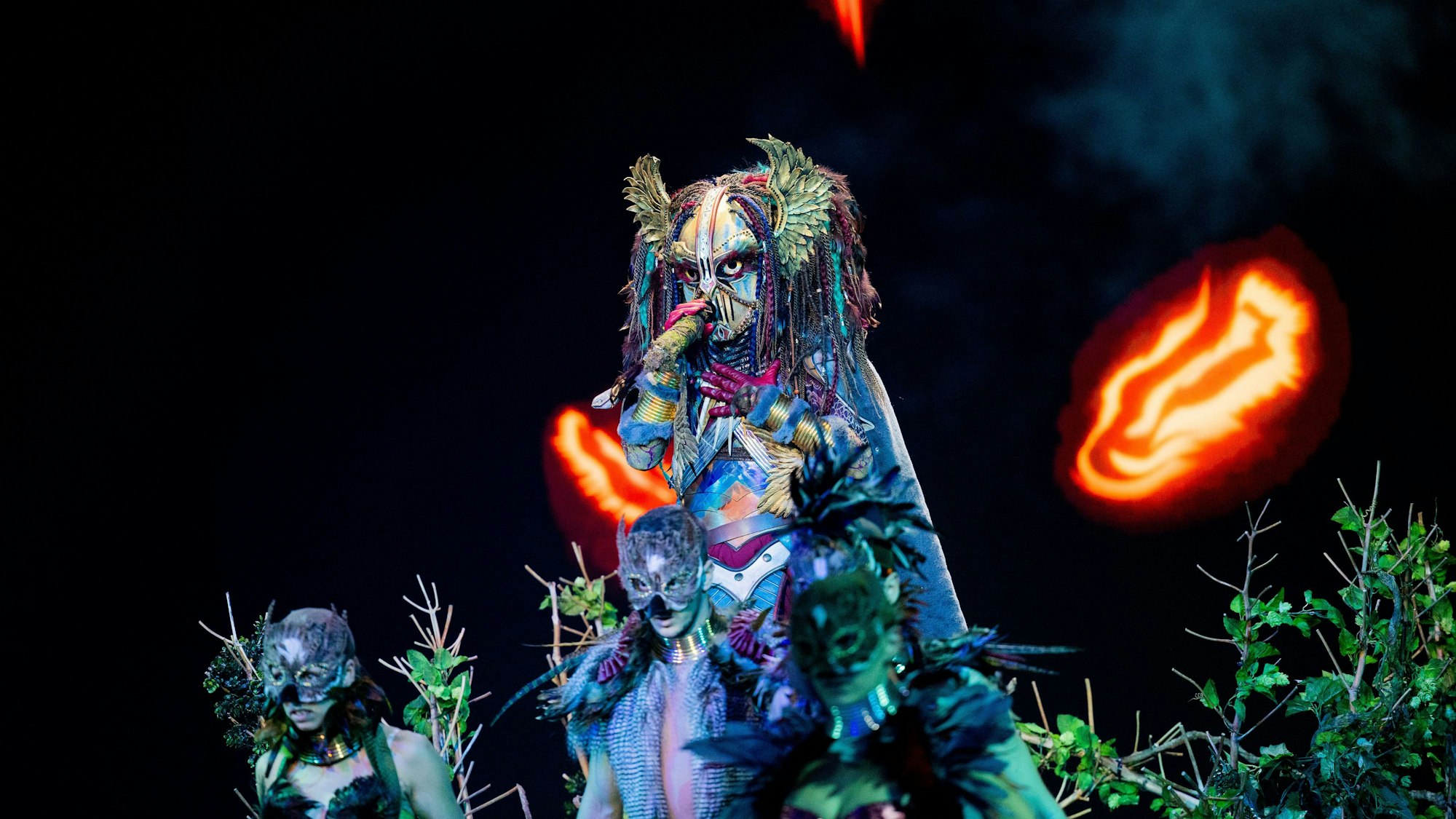 Die Heldin steht in der „ProSieben“-Show „The Masked Singer“ auf der Bühne.