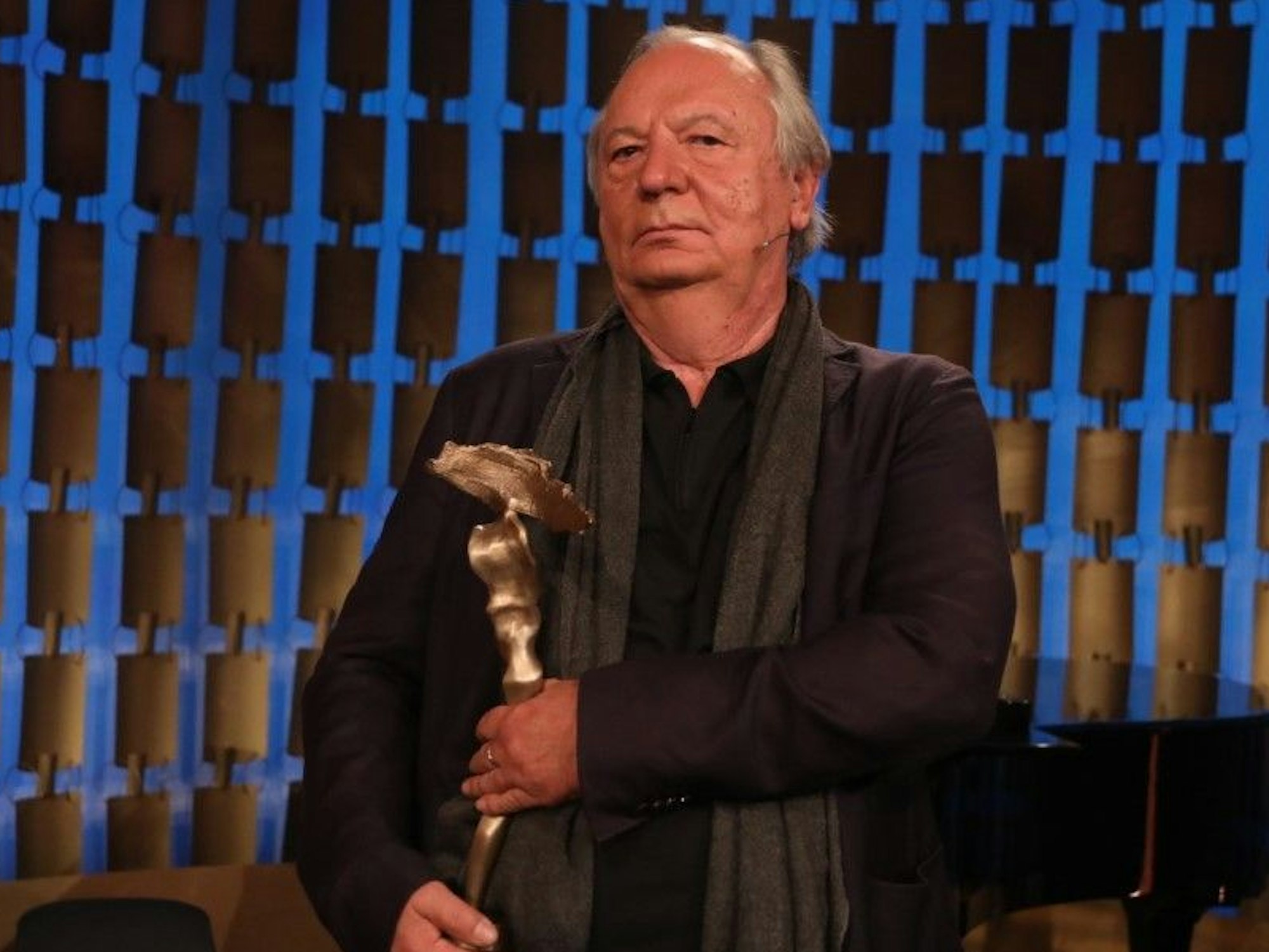 Wilfried Schmickler mit dem Bayerischen Kabarettpreis