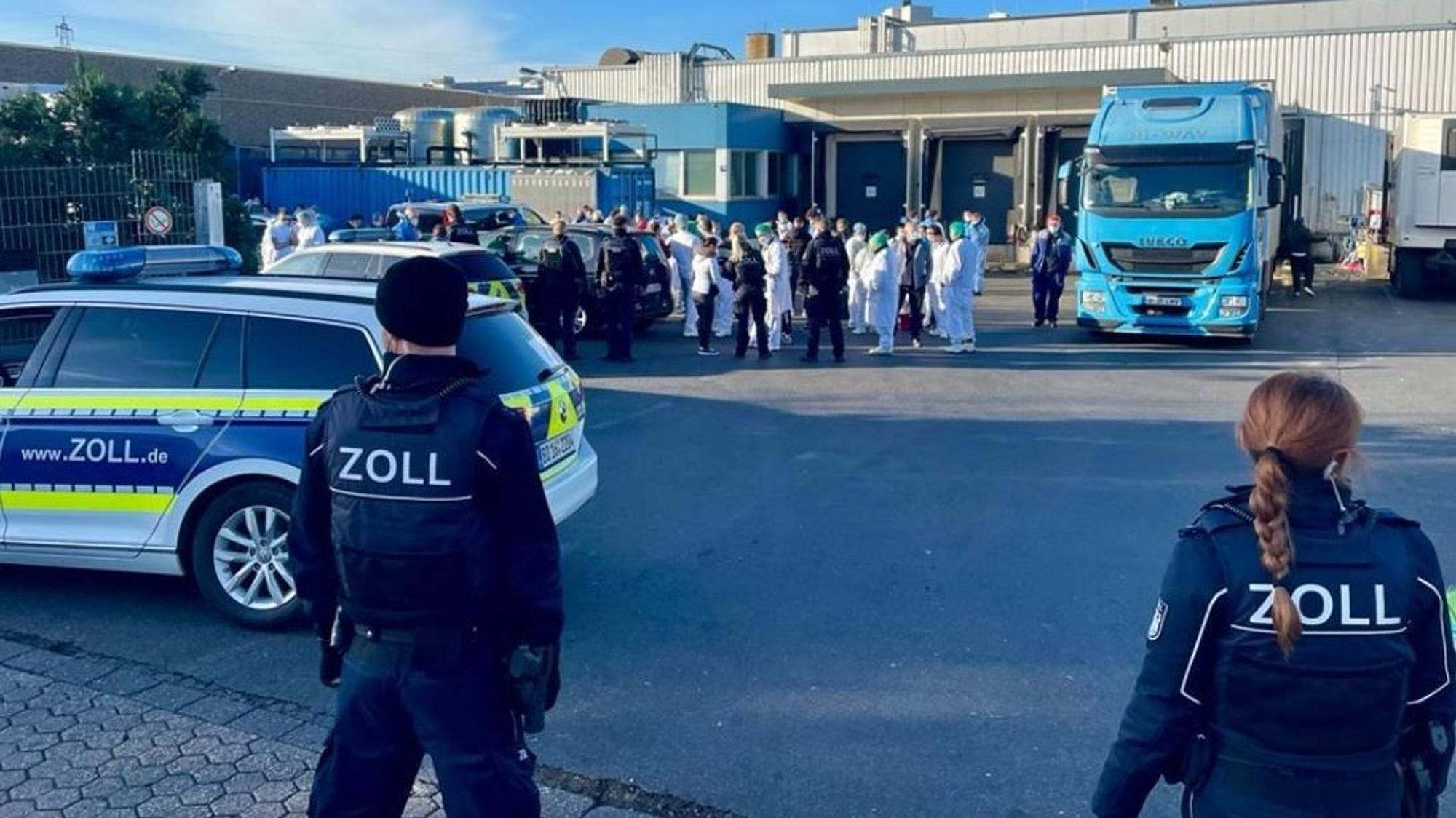 Kölner Zoll mit Großkontrolle in der Fleischwirtschaft