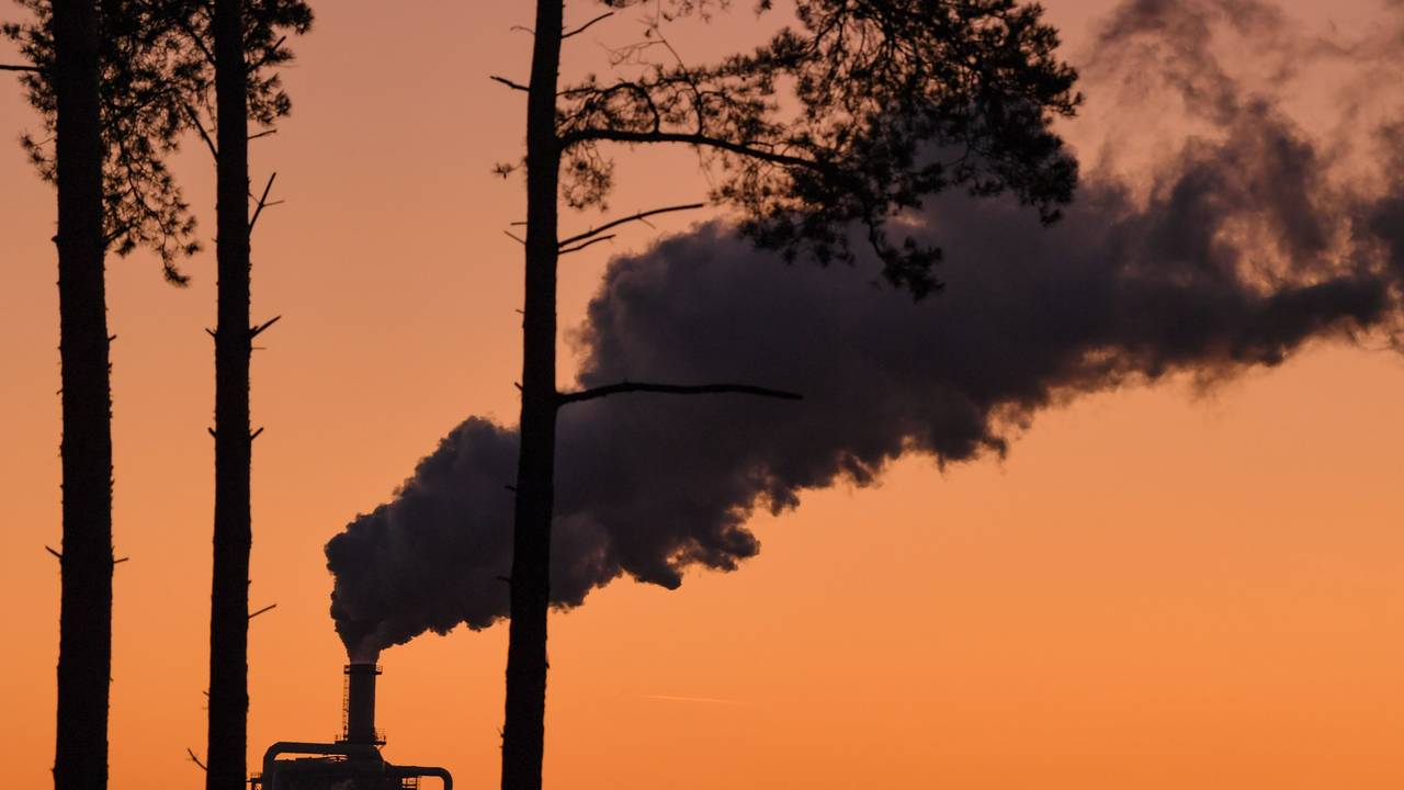 Qualm strömt aus einem Schornstein einer Industrieanlage in Brandenburg (Archivbild von 2019): Neue Klimaprognosen zeigen, dass die Welt derzeit bis zum Jahr 2100 auf 2,4 Grad Erwärmung zusteuert.