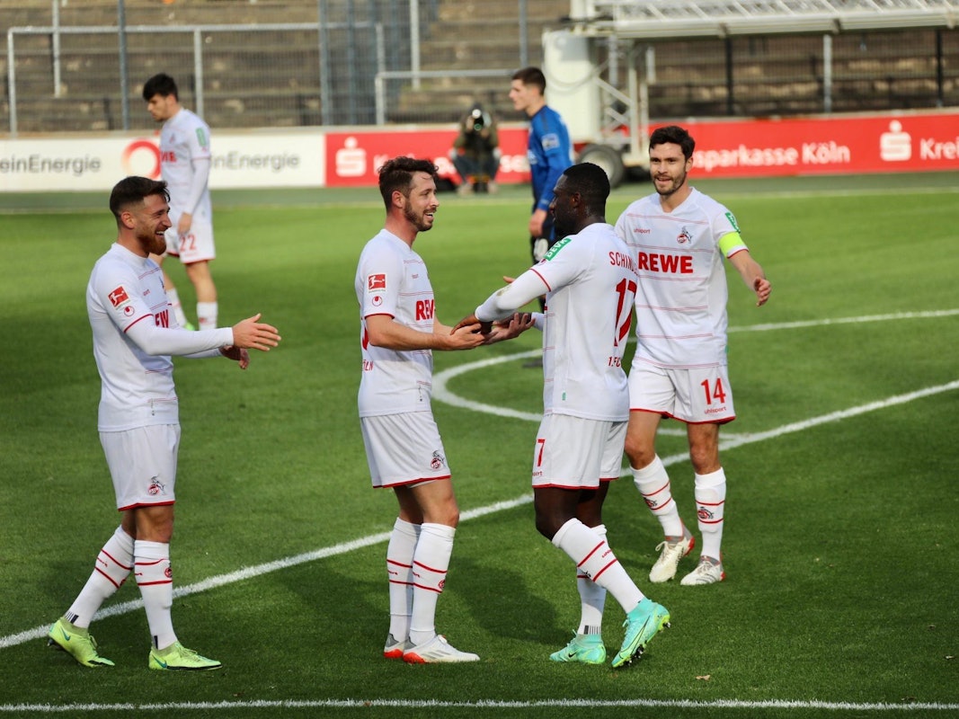 Kingsley Schindler trifft gegen den SC Paderborn