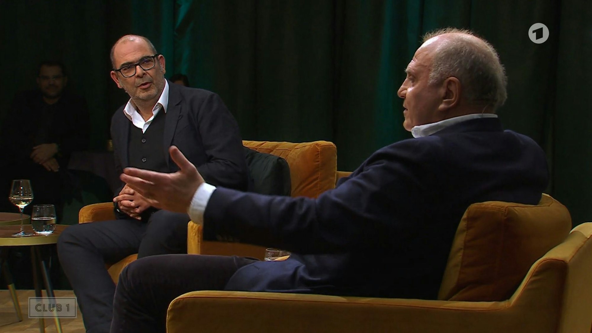 Hannes Ringlstetter im Gespräch mit Uli Hoeneß.