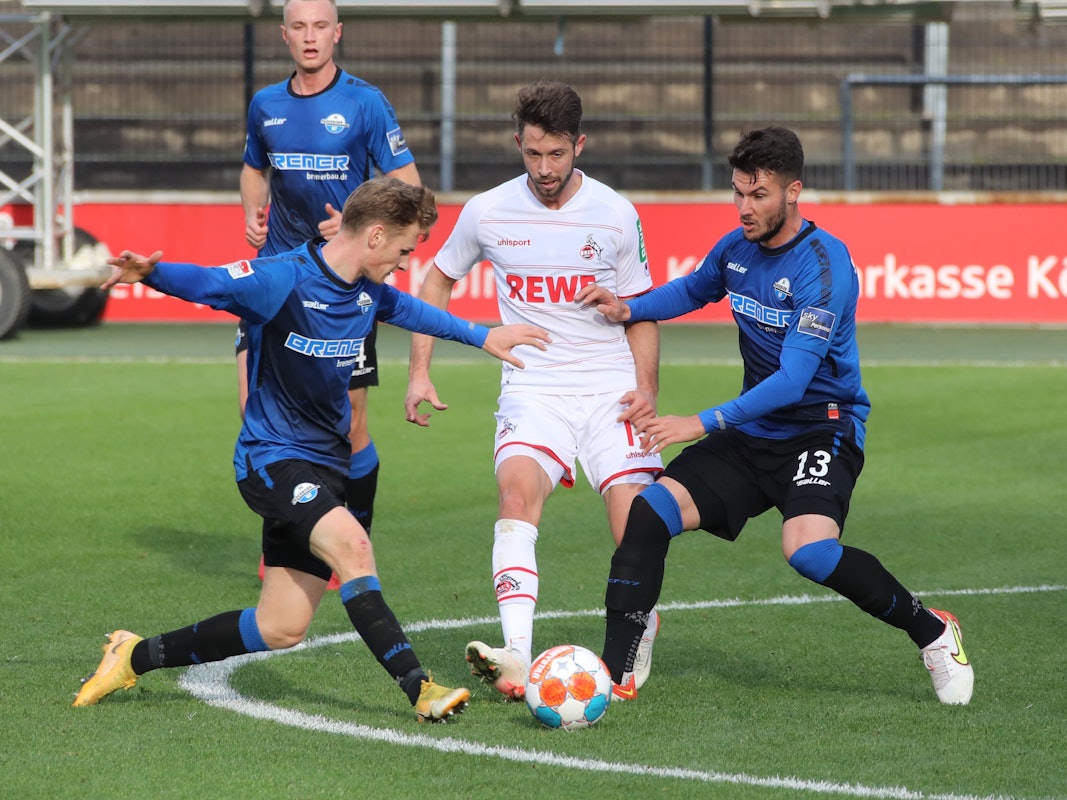 Mark Uth im Testspiel des 1. FC Köln gegen den SC Paderborn