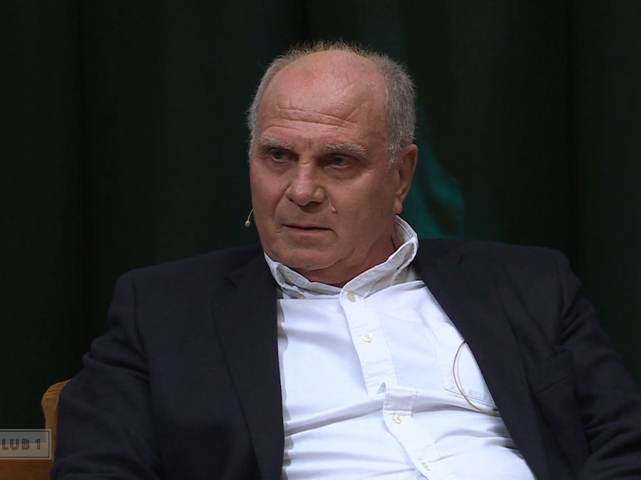 Ex-Bayern-Manager Uli Hoeneß war am Dienstag (9. November 2021) beim ARD-Talk „Club 1“ zu Gast.