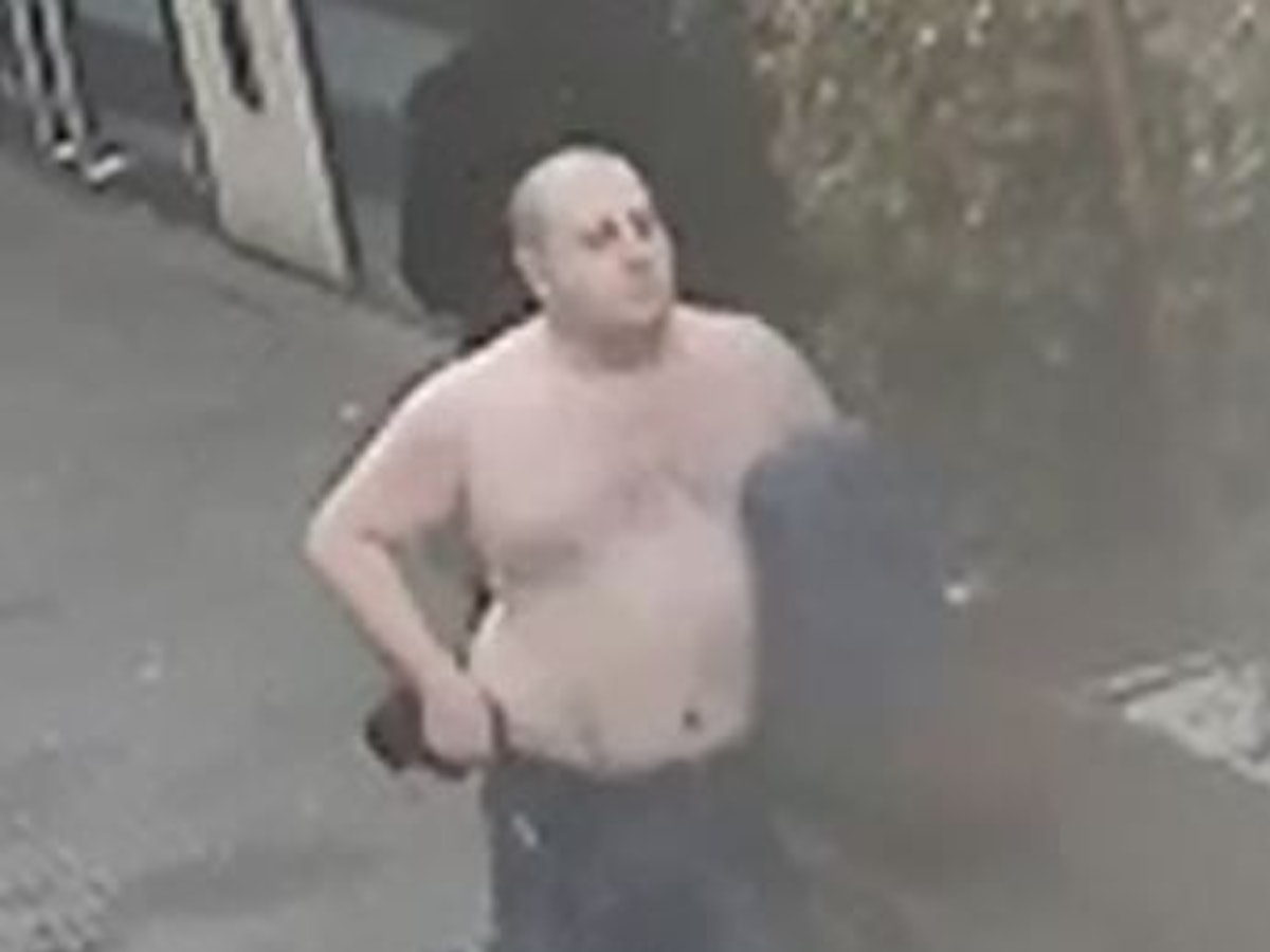 Ladendieb in Bad Salzuflen halbnackt auf der Flucht