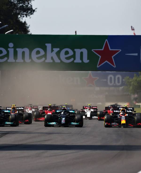 Das Fahrerfeld der Formel 1 beim Grand Prix von Mexiko