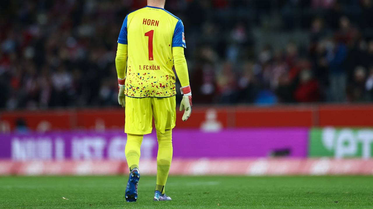 Timo Horn im Spiel gegen Union Berlin am 07. November 2021.