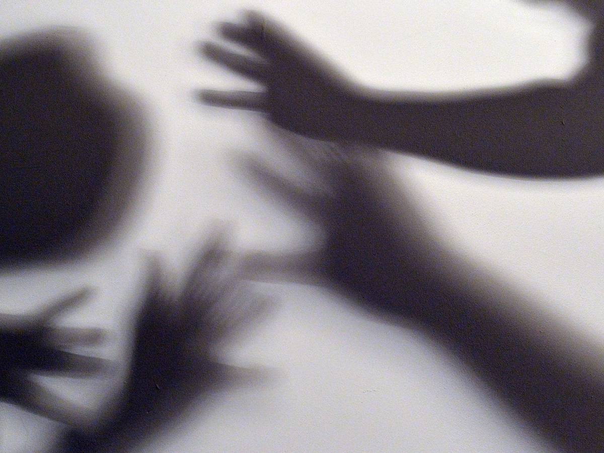 Horror bei „Goodbye Deutschland“: Die grausame Geschichte wird laut Julia S. nie enden. Die Geschichte mit ihrem Ex-Freund ist wahrlich ein schreckliches Drama. Das Symbolfoto (aufgenommen am 7. Juni 2016) zeigt den Schatten einer gewalttätigen Person, während eine andere Person versucht sich zu schützen.