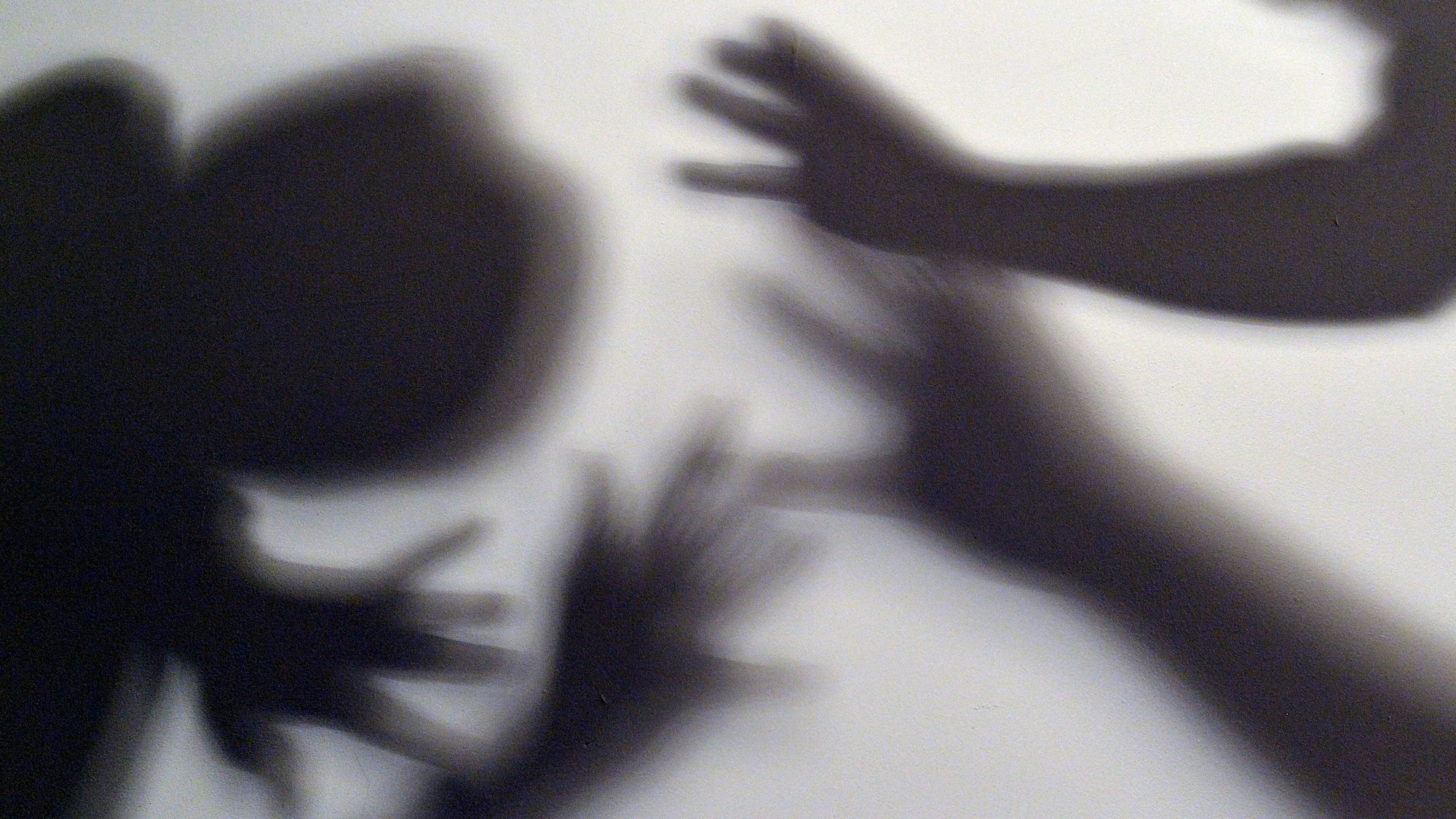 Horror bei „Goodbye Deutschland“: Die grausame Geschichte wird laut Julia S. nie enden. Die Geschichte mit ihrem Ex-Freund ist wahrlich ein schreckliches Drama. Das Symbolfoto (aufgenommen am 7. Juni 2016) zeigt den Schatten einer gewalttätigen Person, während eine andere Person versucht sich zu schützen.
