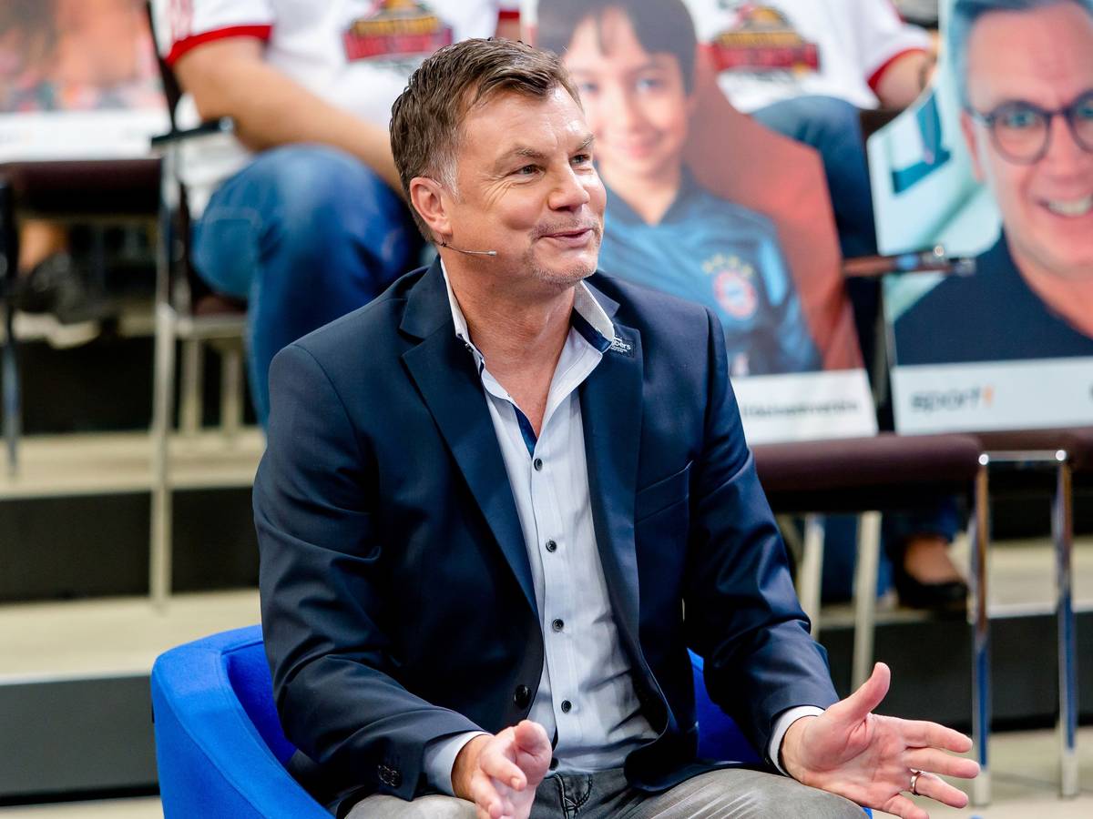 Thomas Helmer auf einem undatierten Foto als Moderator beim Doppelpass auf Sport1