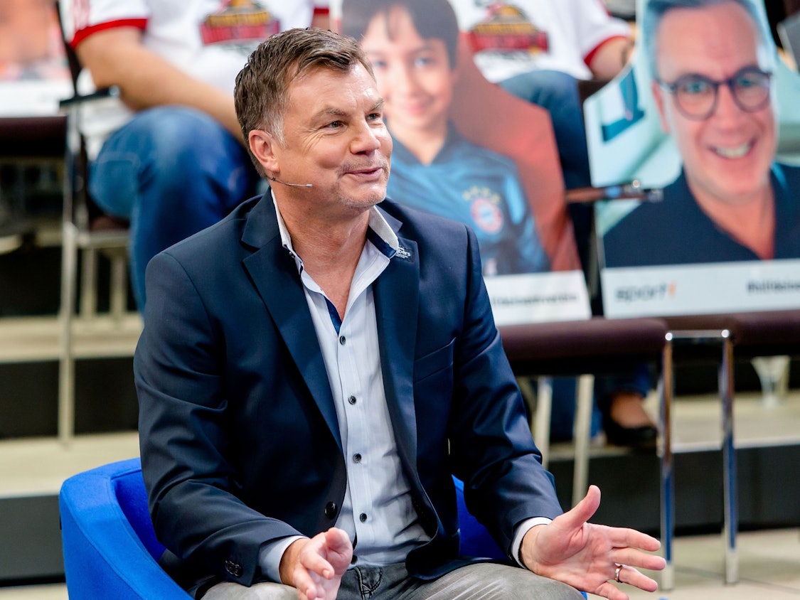 Thomas Helmer auf einem undatierten Foto als Moderator beim Doppelpass auf Sport1