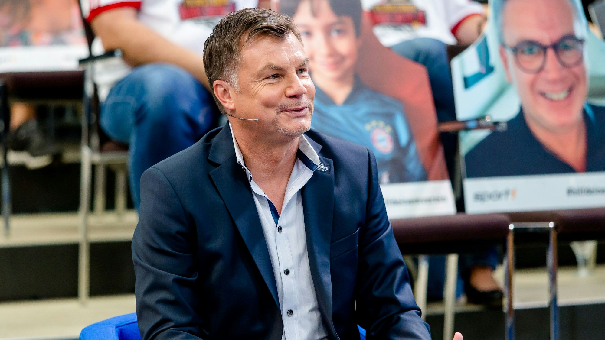 Thomas Helmer auf einem undatierten Foto als Moderator beim Doppelpass auf Sport1