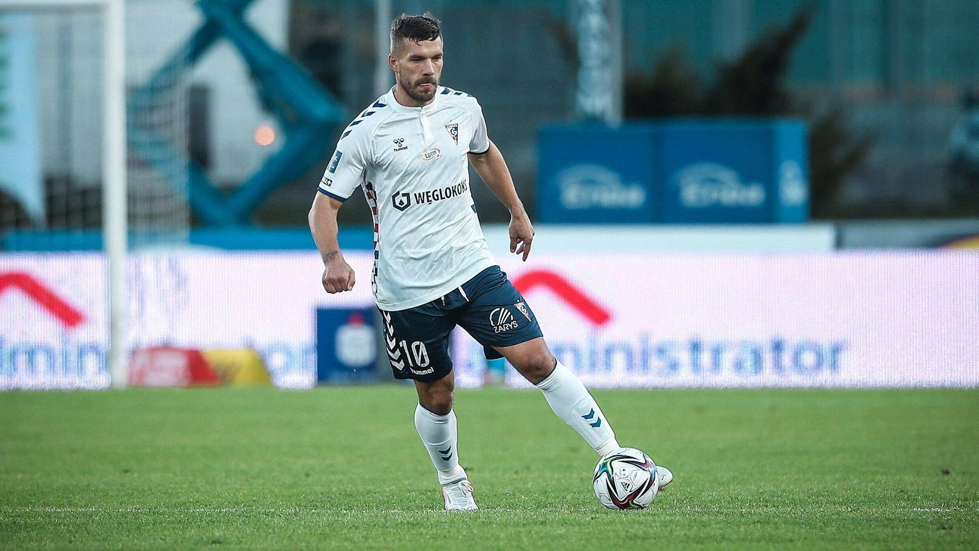 Lukas Podolski im Trikot von Gornik Zabrze