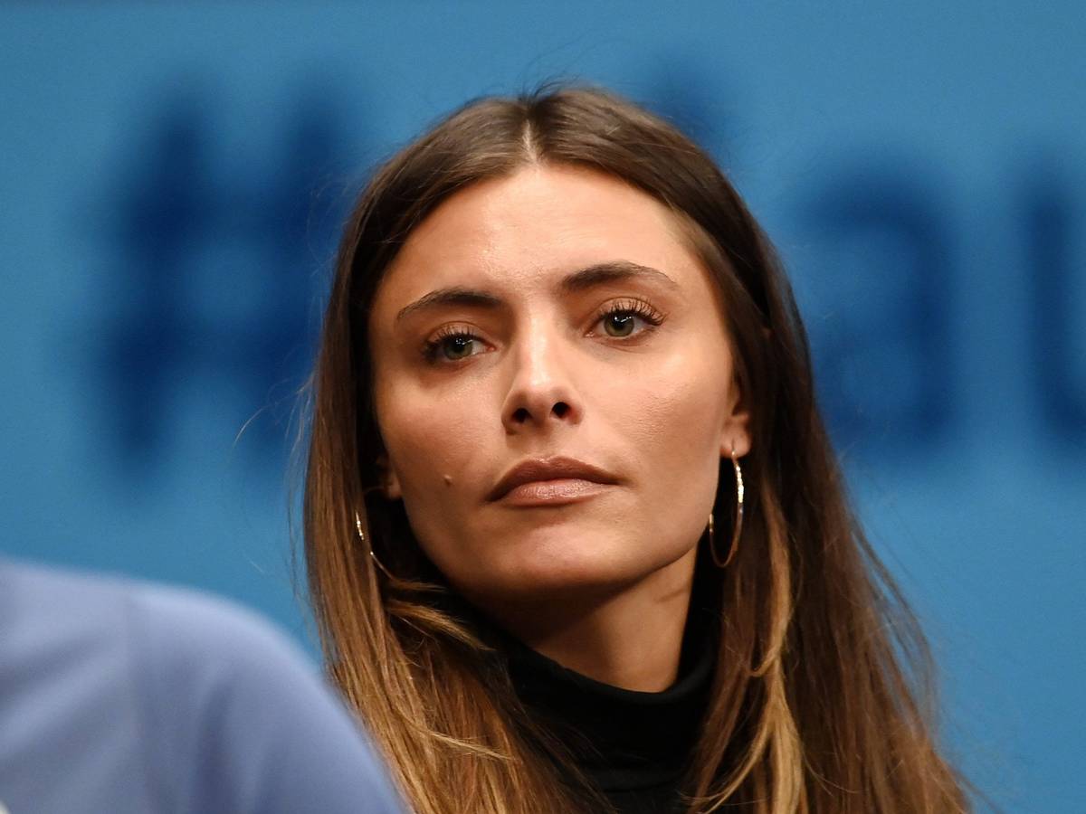 Das Foto (aufgenommen am 26. Oktober 2021) zeigt Sophia Thomalla.