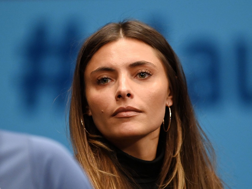 Das Foto (aufgenommen am 26. Oktober 2021) zeigt Sophia Thomalla.