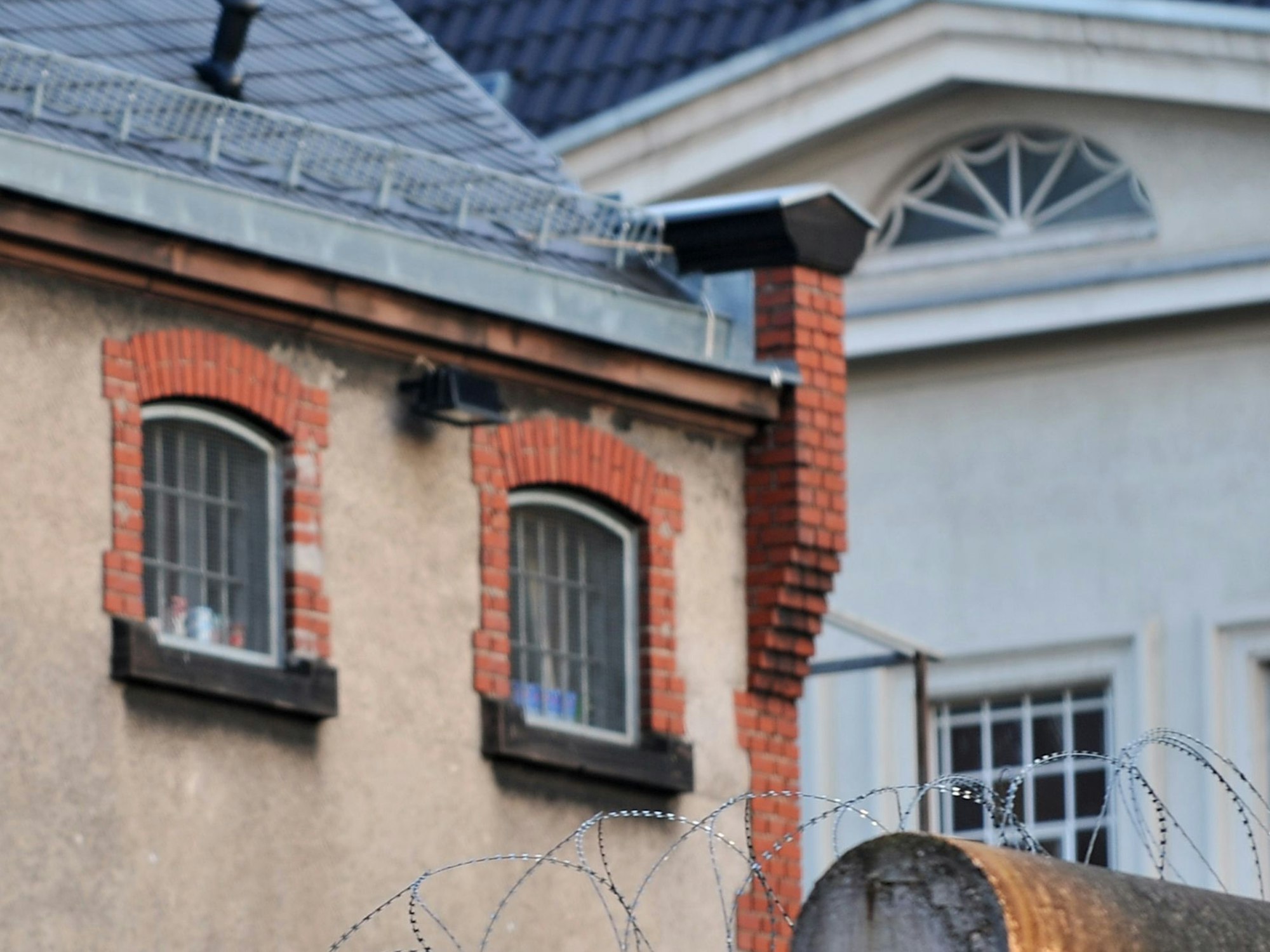 Die Justizvollzugsanstalt Krefeld am 27.01.2011.