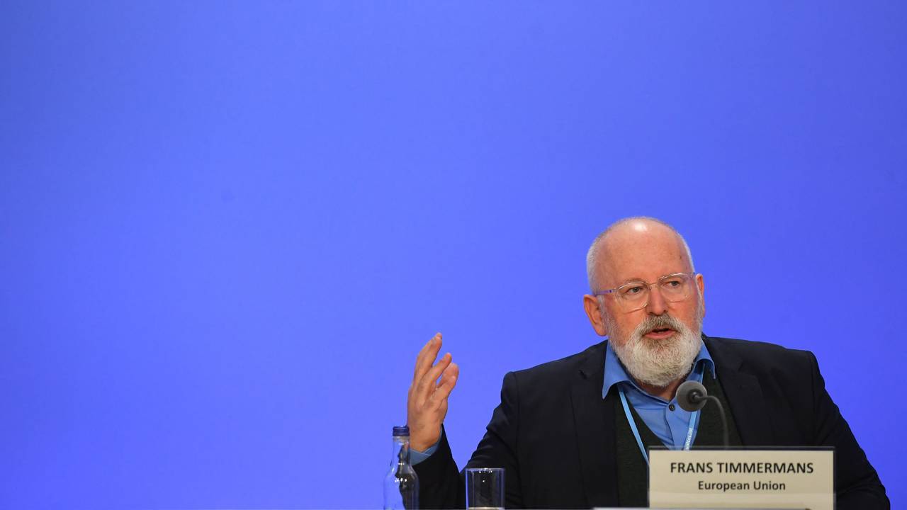 Der Vizepräsident der EU-Kommission Frans Timmermans hat in Glasgow versucht, die Weltgemeinschaft mit einem emotionalen Appell wachzurütteln.