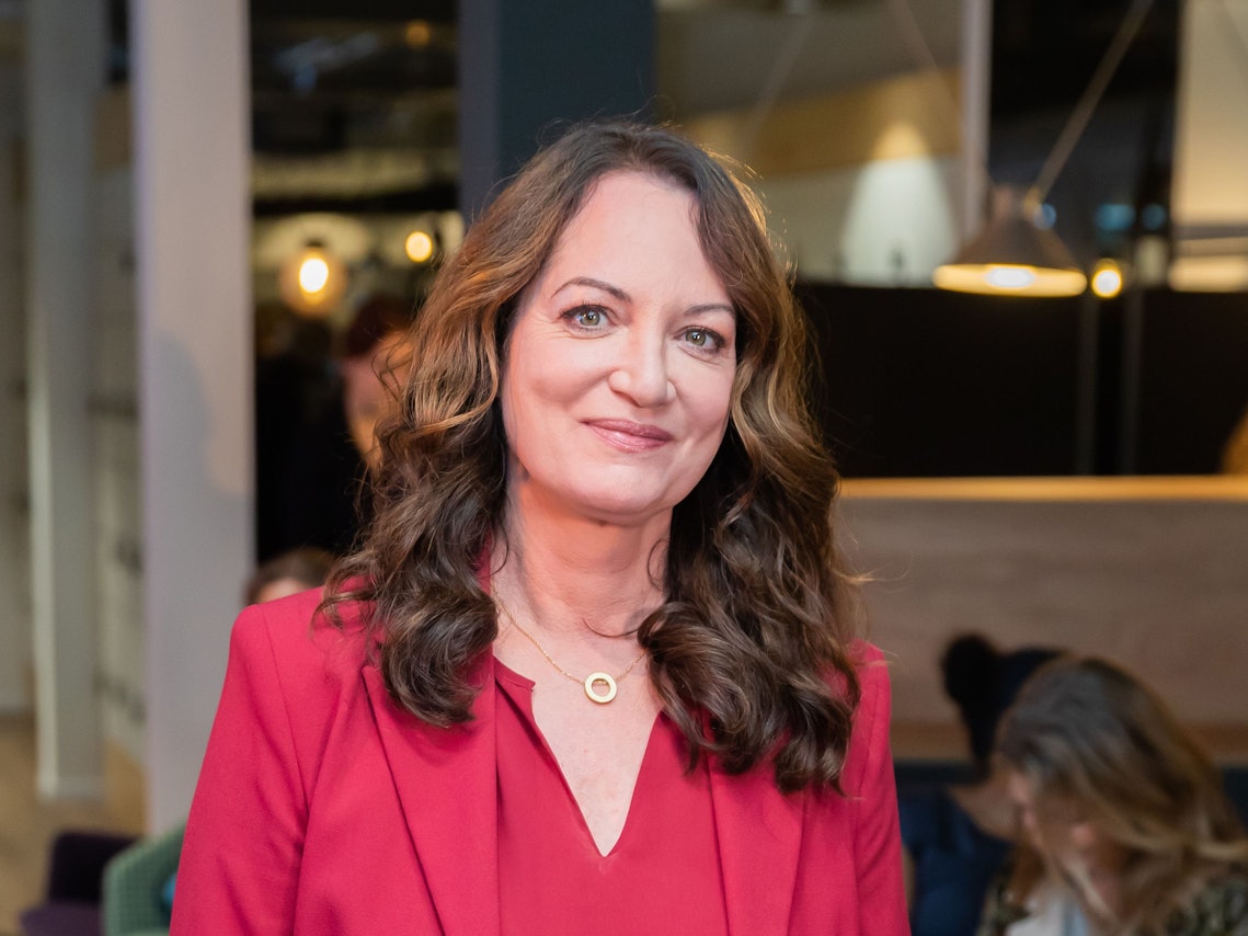 Die Schauspielerin klagt über fehlende Wertschätzung für das deutsche Klinikpersonal: Natalia Wörner am 5. Oktober 2021 an einer Veranstaltung zur Präsentation der Ergebnisse der Fortschrittsstudie „Sichtbarkeit und Vielfalt: Fortschrittsstudie zur audiovisuellen Diversität“ in Berlin.