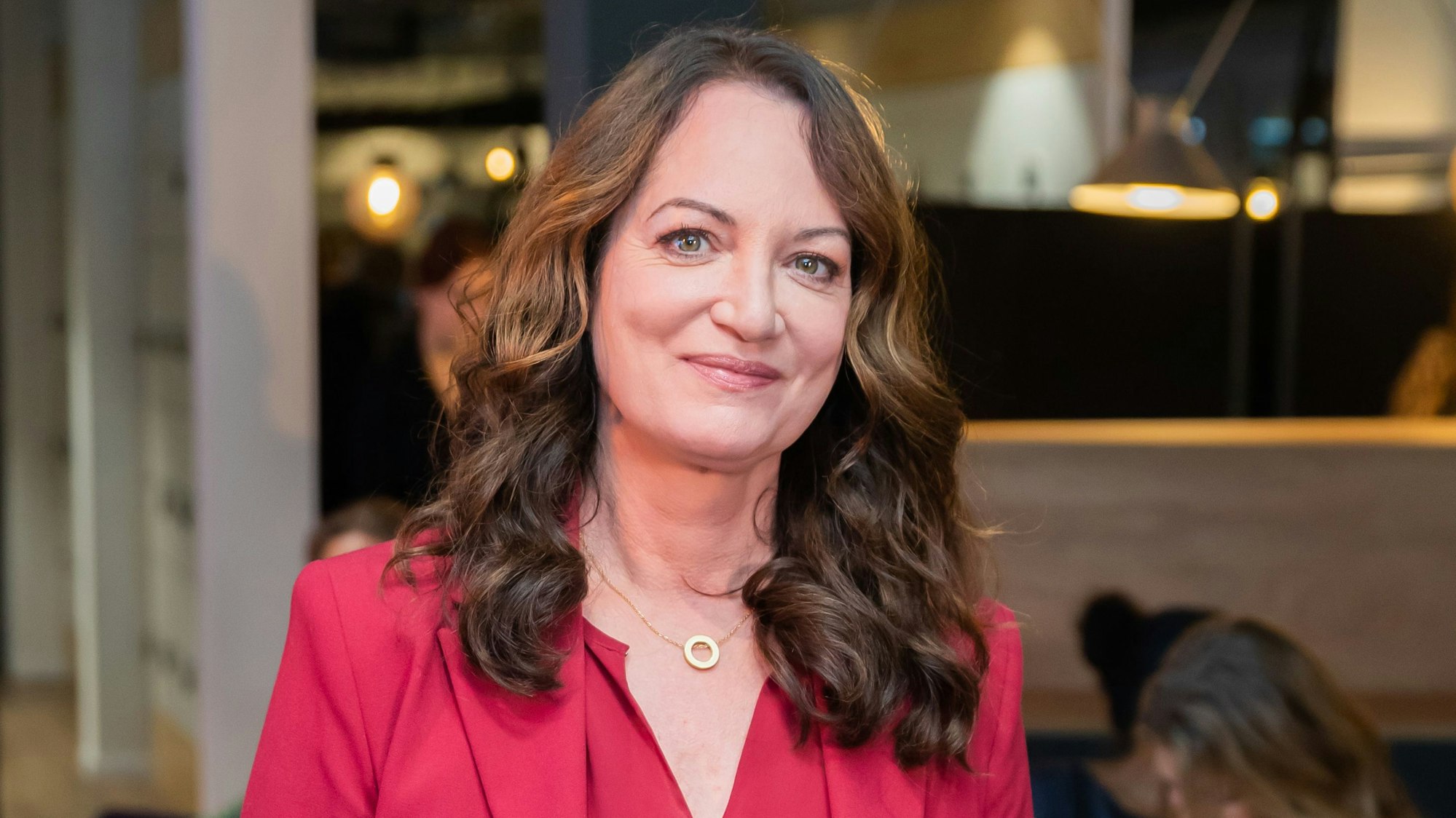 Die Schauspielerin klagt über fehlende Wertschätzung für das deutsche Klinikpersonal: Natalia Wörner am 5. Oktober 2021 an einer Veranstaltung zur Präsentation der Ergebnisse der Fortschrittsstudie „Sichtbarkeit und Vielfalt: Fortschrittsstudie zur audiovisuellen Diversität“ in Berlin.