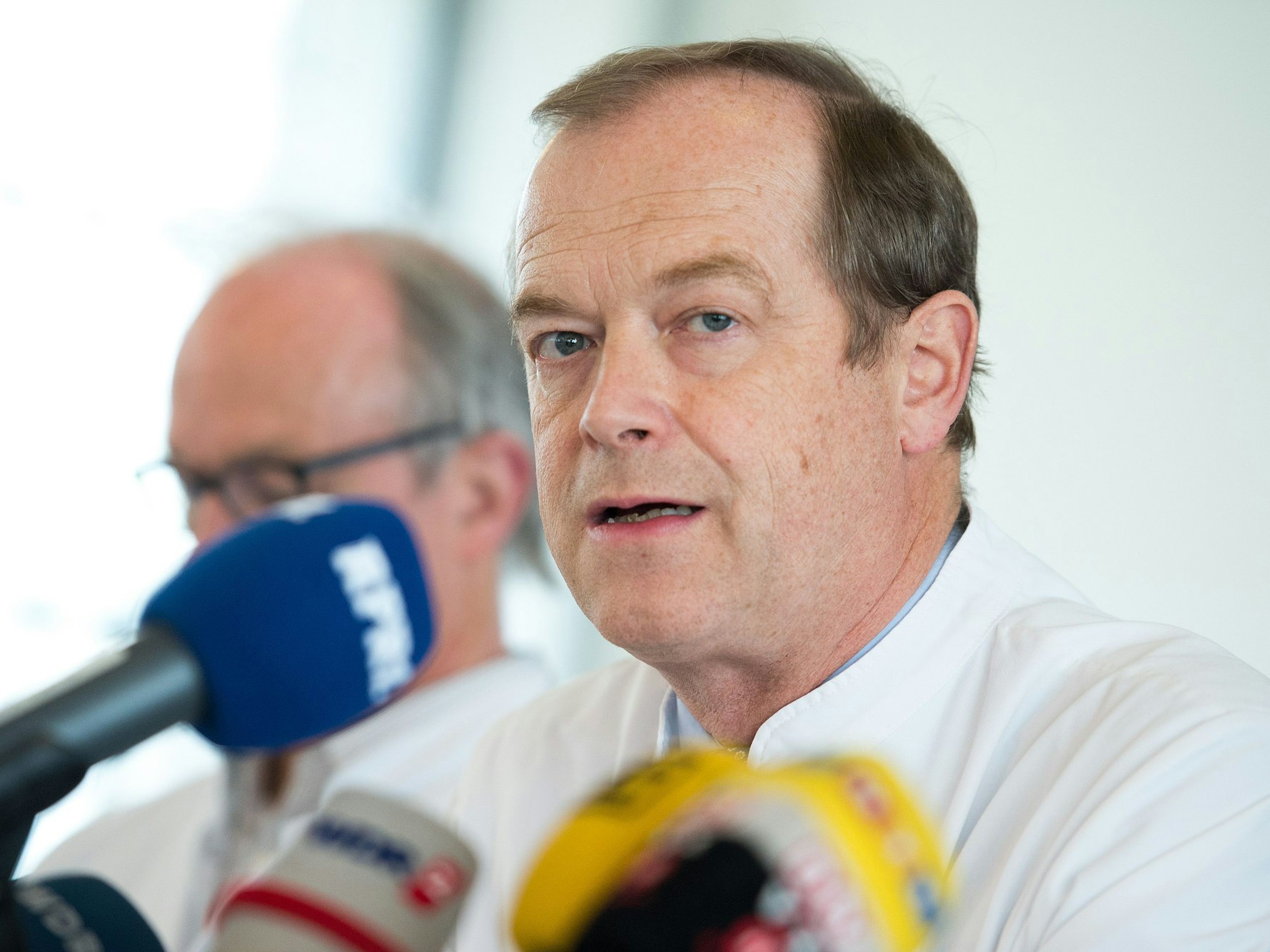 Michael Hallek von der Uniklinik Köln (hier 2016) wandte sich gemeinsam mit führenden Medizinern an die Politik.