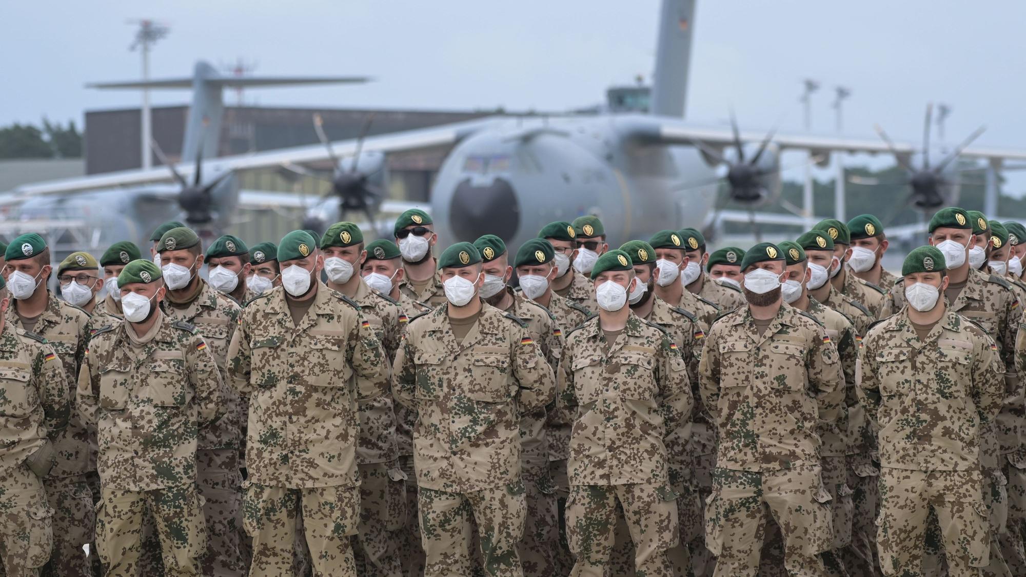 Die Bundeswehr greift ein: Bis Weihnachten sollen wegen Corona 12.000 Soldaten mobilisiert werden. unser Foto wurde im Juni 2021 gemacht.