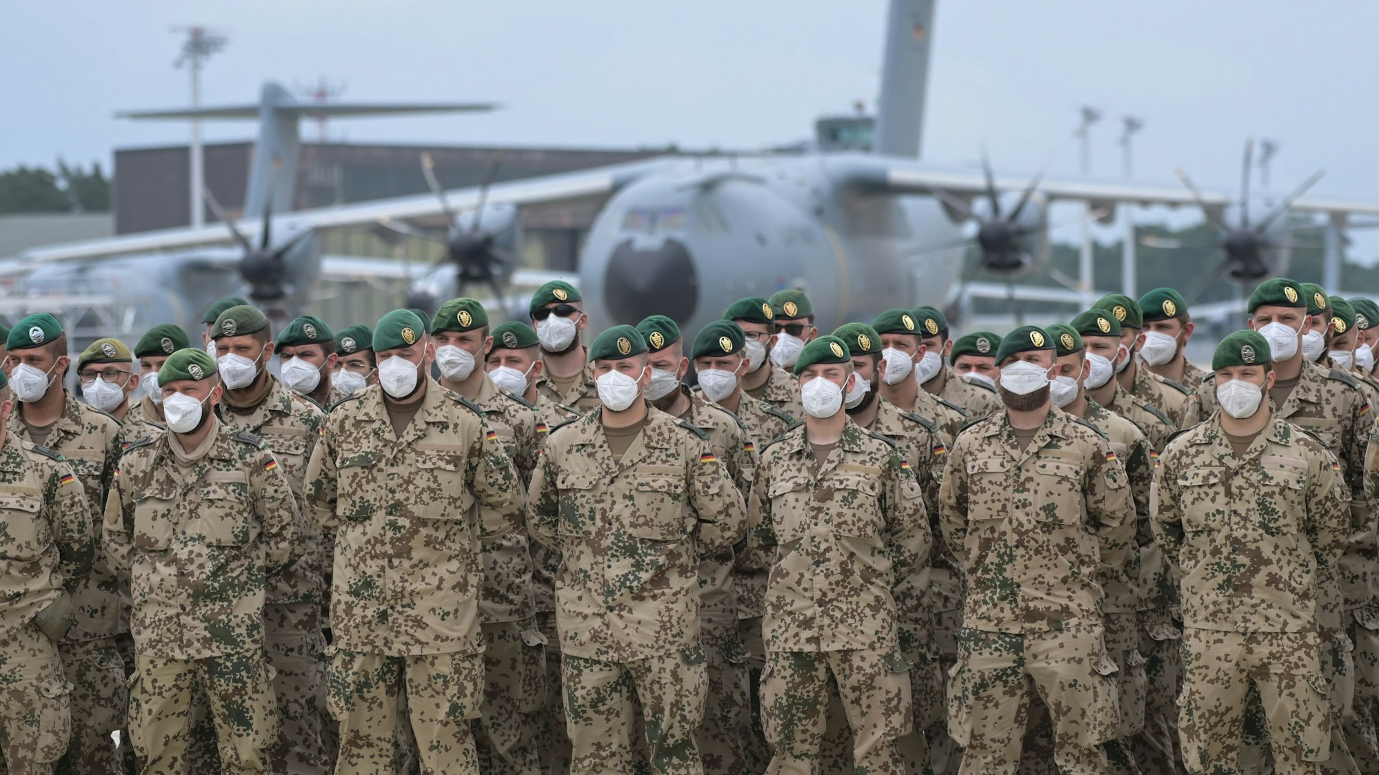 Die Bundeswehr greift ein: Bis Weihnachten sollen wegen Corona 12.000 Soldaten mobilisiert werden. unser Foto wurde im Juni 2021 gemacht.