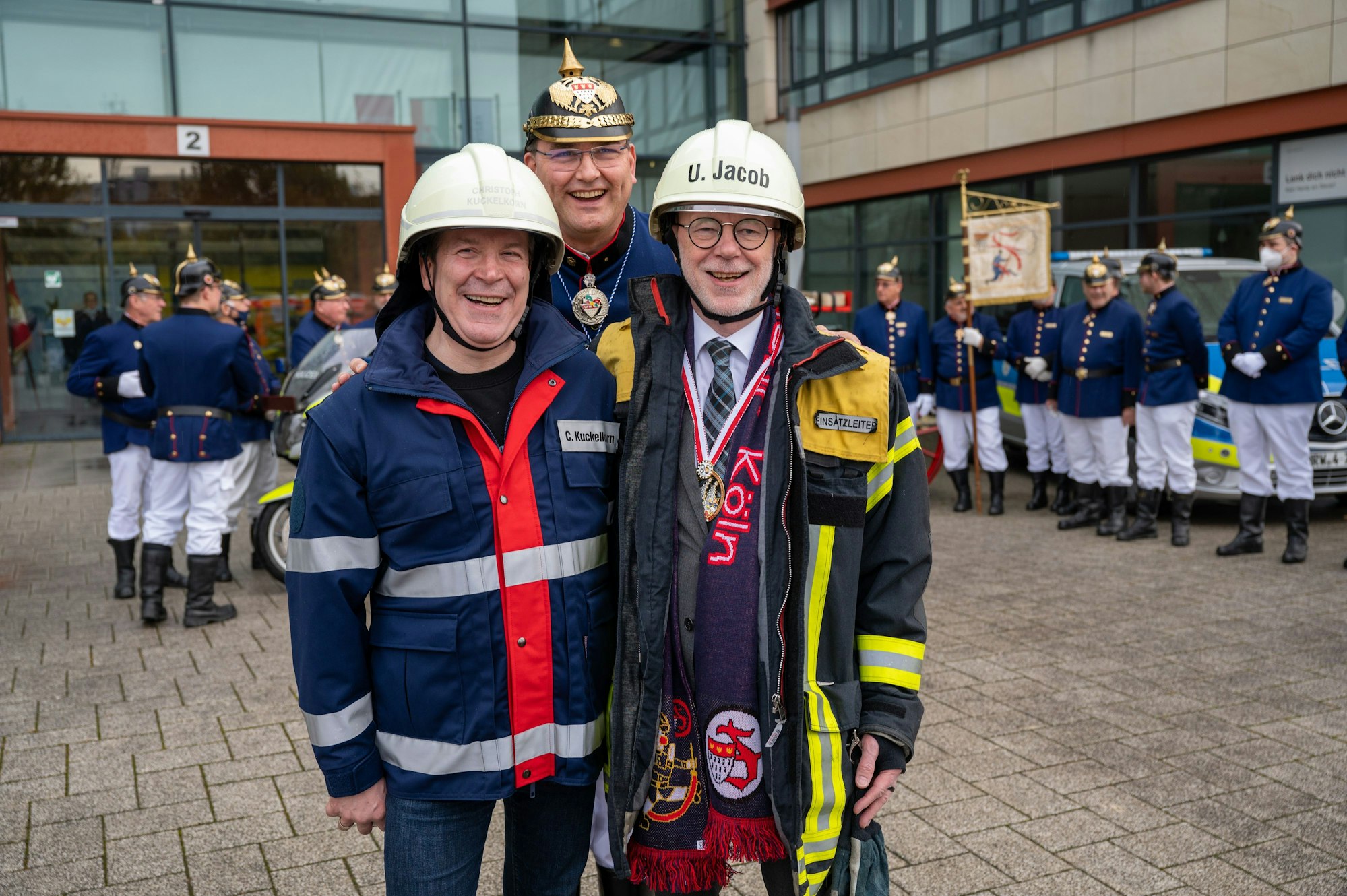 Christoph Kuckelkorn, Guido Thiemermann, Uwe Jacob.