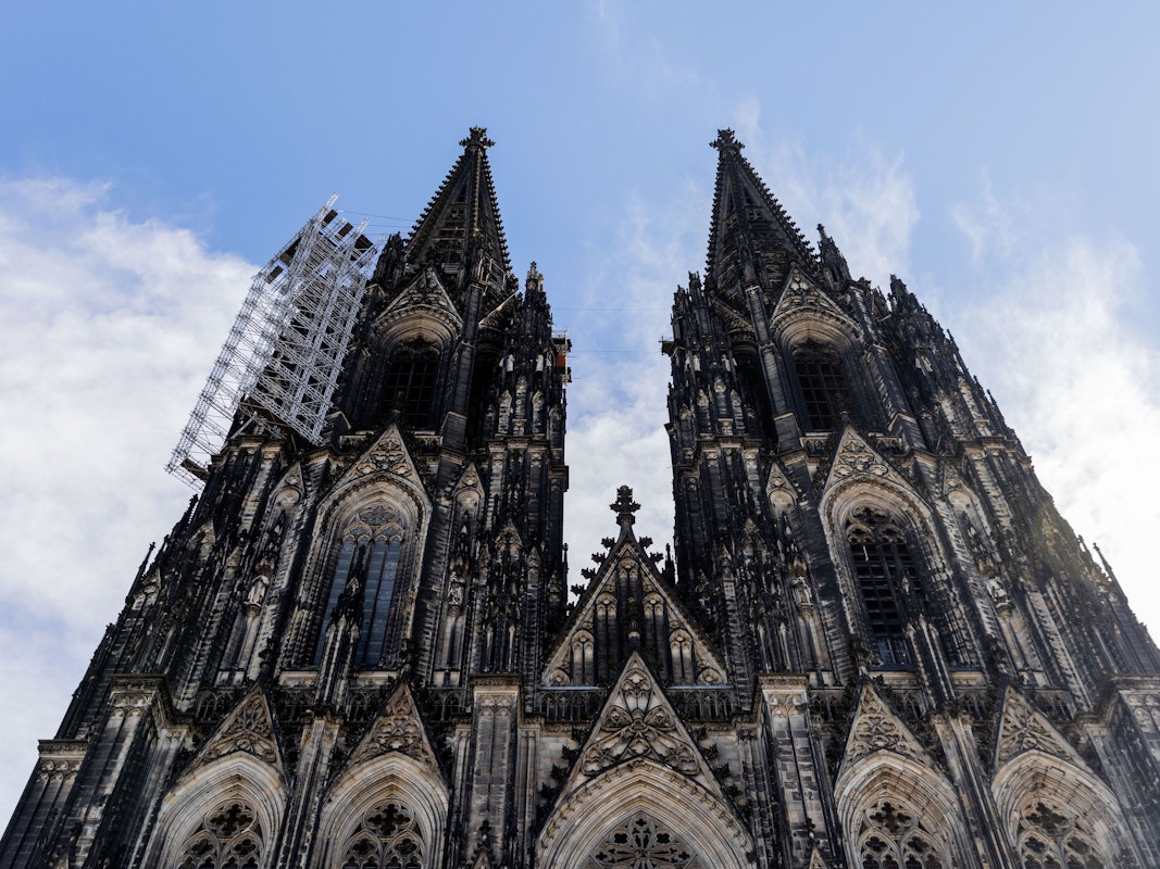 Ein undatiertes Foto des Kölner Doms – am 1. April fand hier ein besonderes Chor-Konzert statt.