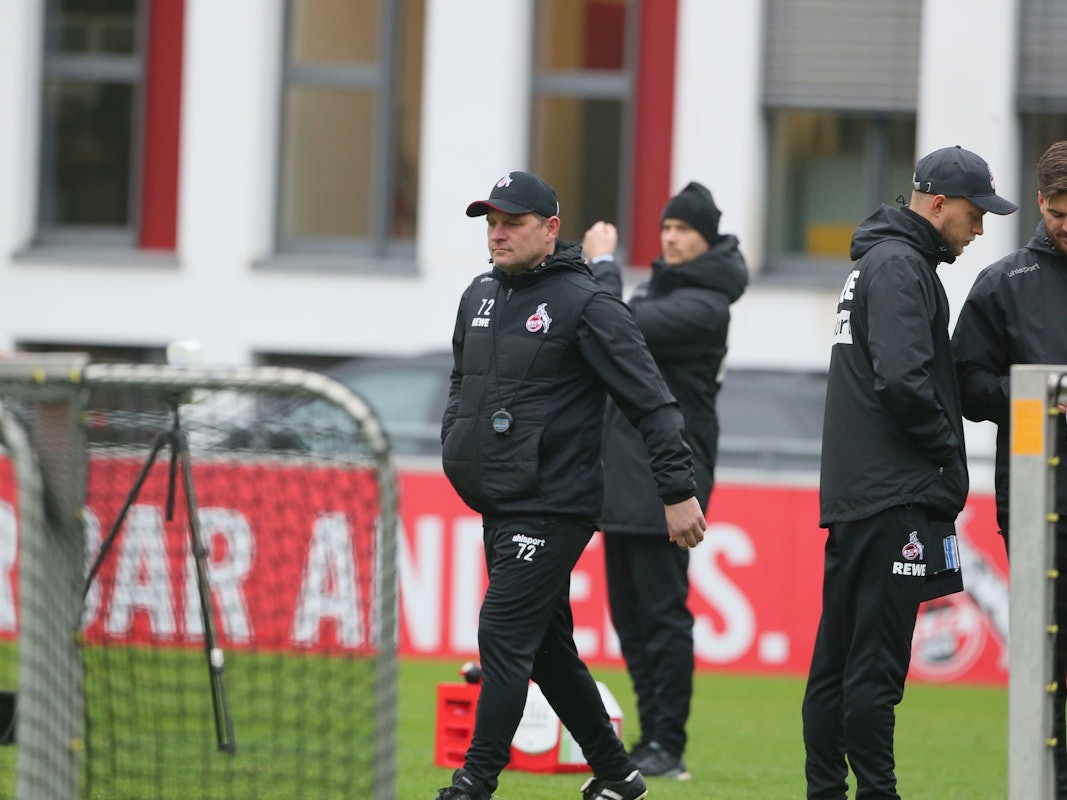 Steffen Baumgart trainiert den 1. FC Köln.