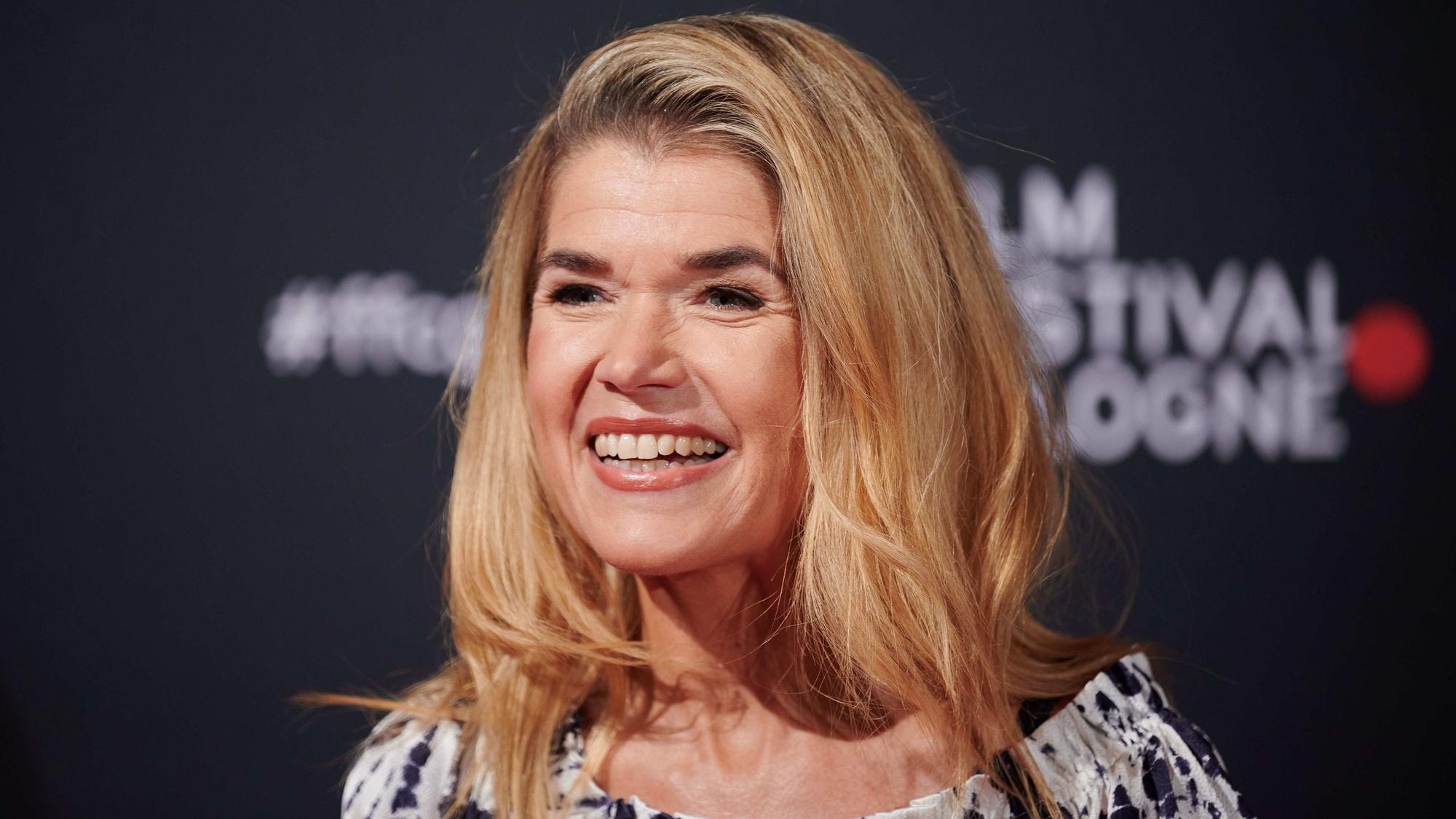 Anke Engelke beim Screening der Fernsehserie „Deutschland 89“ im Rahmen des „Film Festival Cologne“.