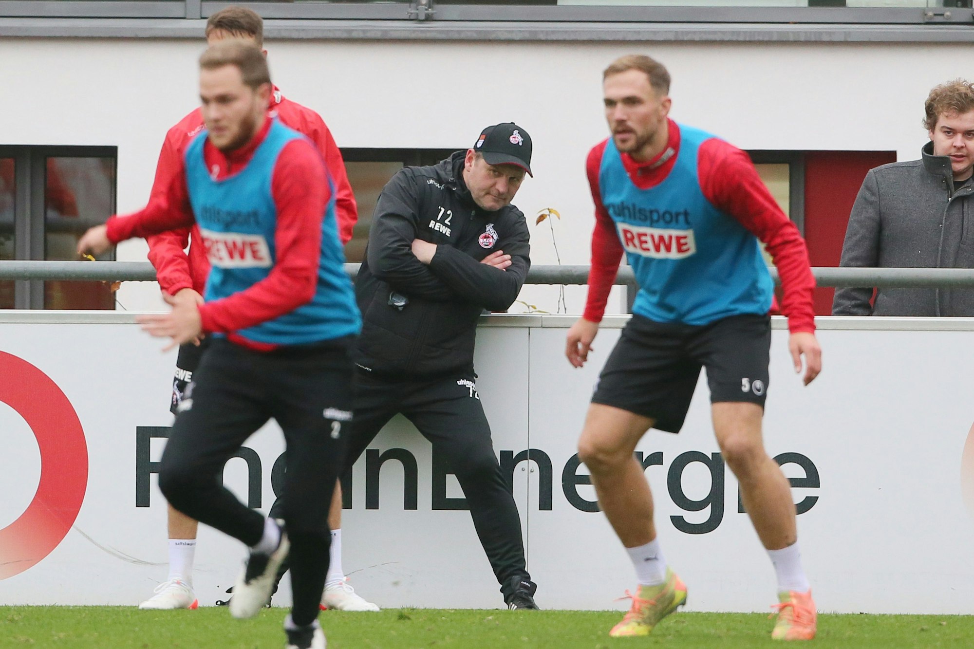 Steffen Baumgart im Training des 1. FC Köln.