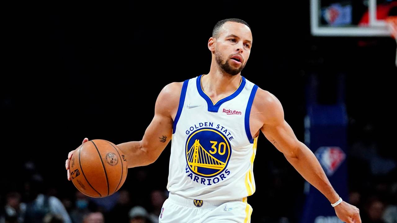 Warriors-Spielmacher Stephen Curry war im NBA-Topspiel gegen die Brooklyn Nets unaufhaltbar