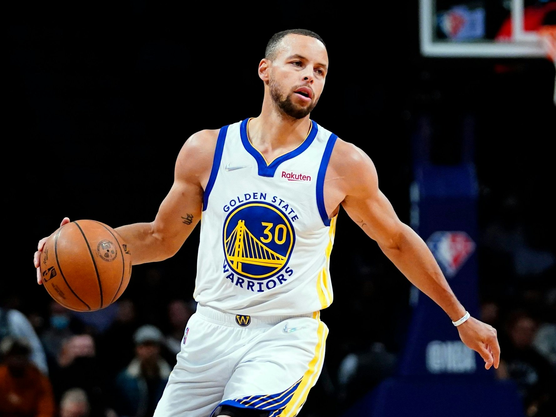 Warriors-Spielmacher Stephen Curry war im NBA-Topspiel gegen die Brooklyn Nets unaufhaltbar