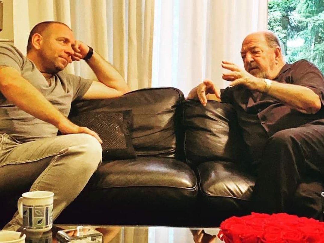 Matthias Distel besuchte Ralph Siegel im Studio.