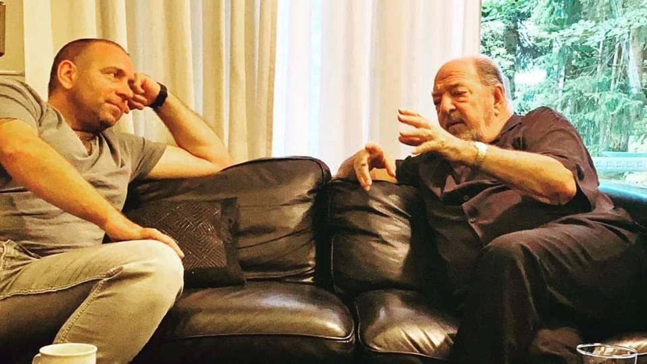 Matthias Distel besuchte Ralph Siegel im Studio.