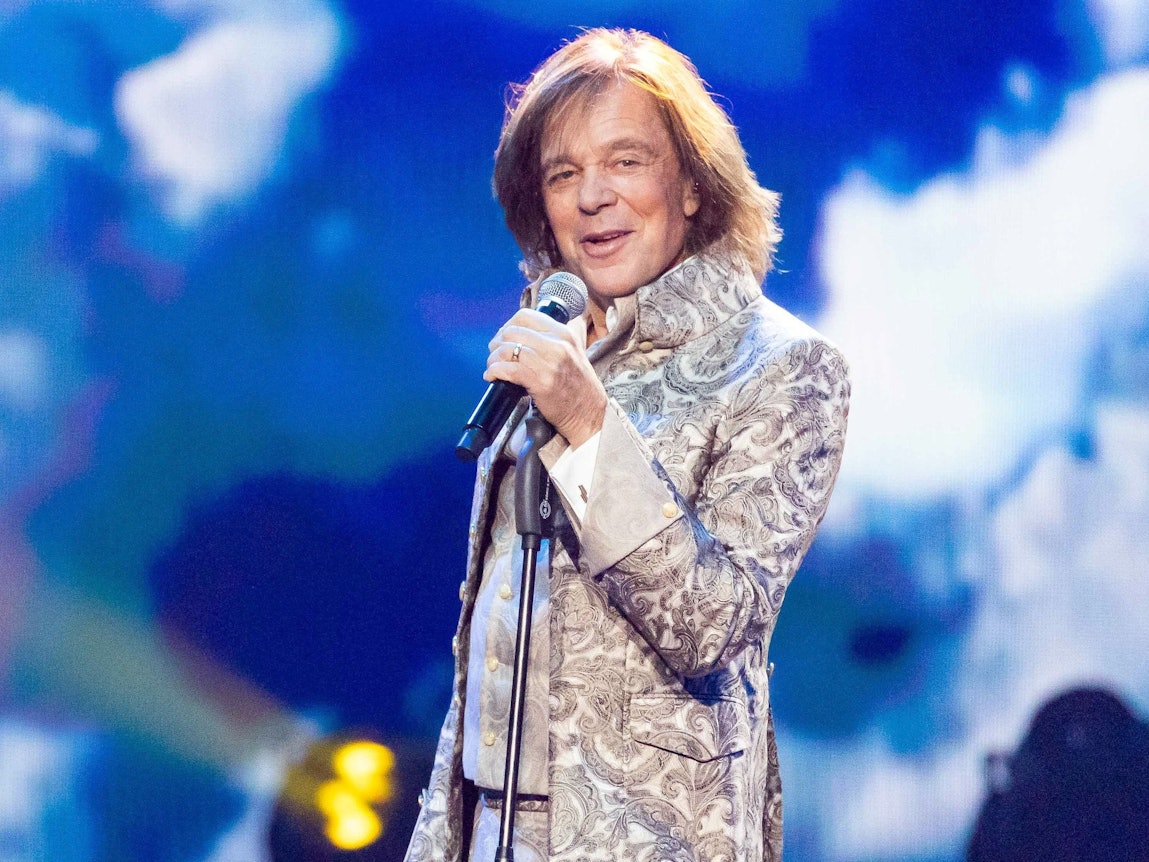 Jürgen Drews während der Aufzeichnung der Silvester-Show von BR, ORF und SRF 2019 in Offenburg.