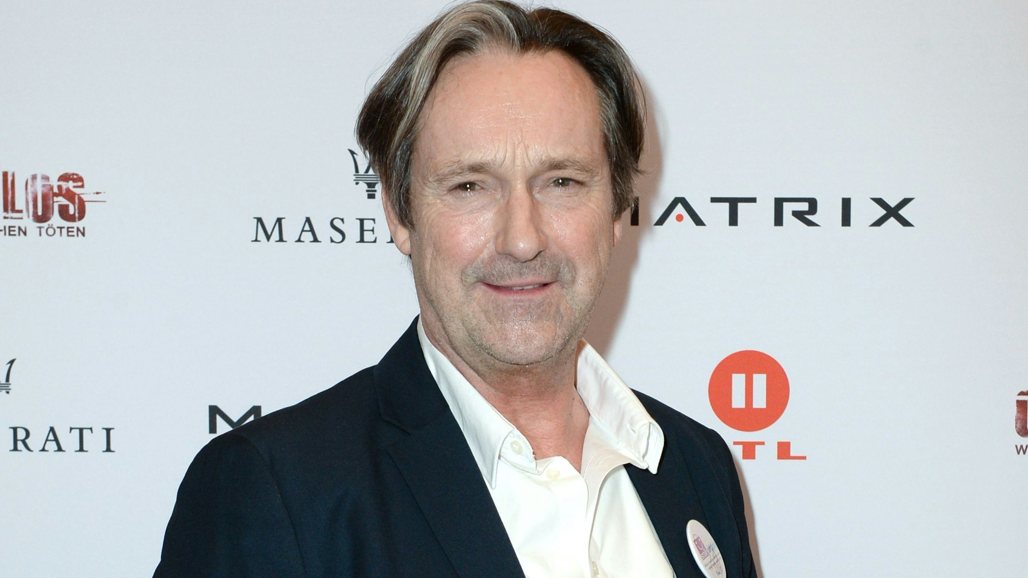Der Schauspieler Helmut Zierl kommt zu einer Veranstaltung im Rahmen der Berlinale.