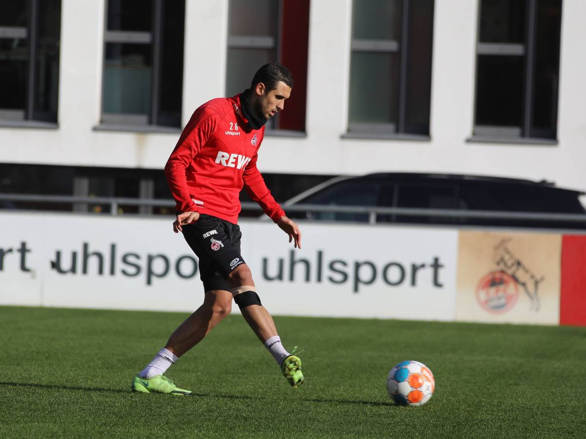 Ellyes Skhiri im Training des 1. FC Köln