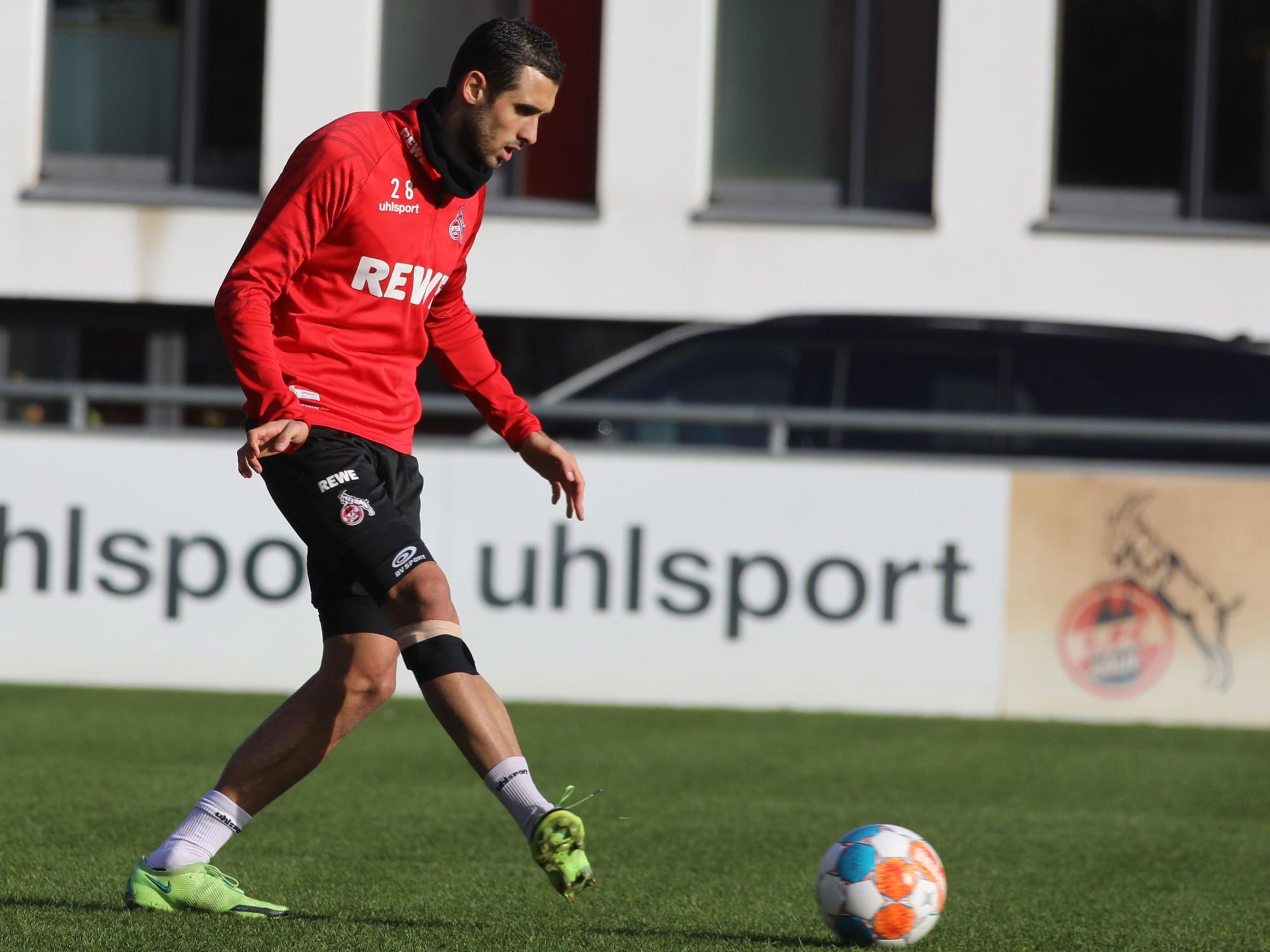 Ellyes Skhiri im Training des 1. FC Köln
