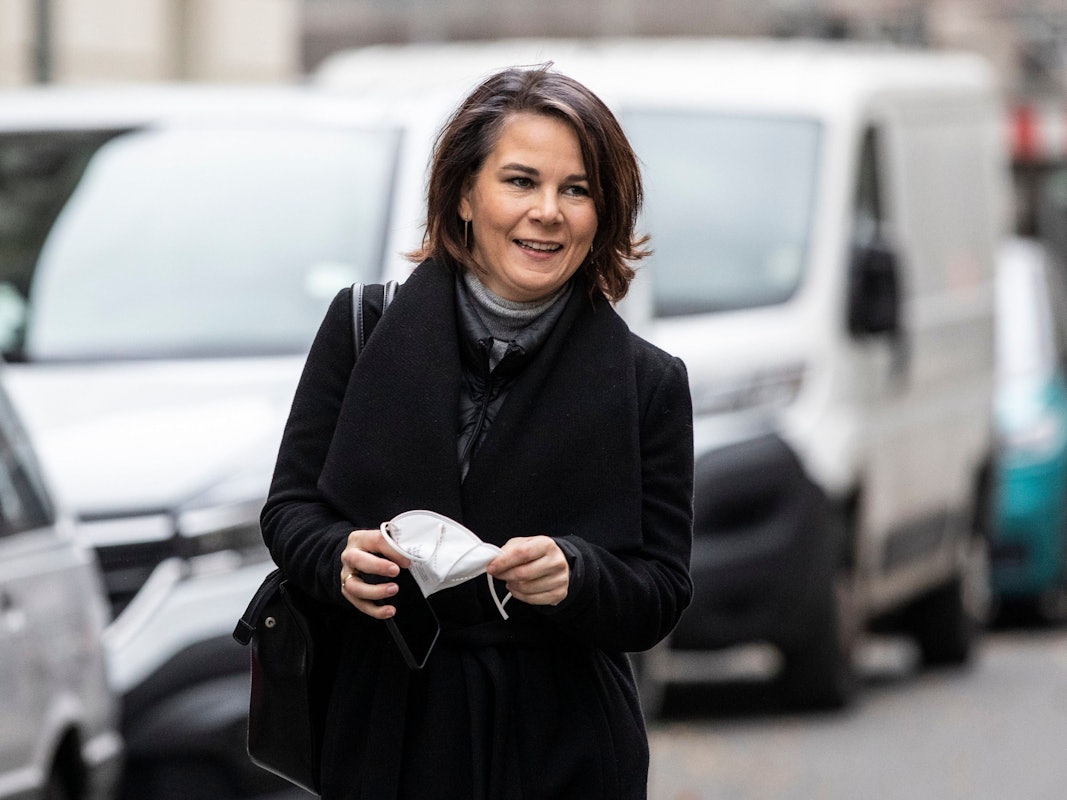 Annalena Baerbock (hier am 15.11.2021) war aufgrund von Plagiatsvorwürfen in die Kritik geraten.