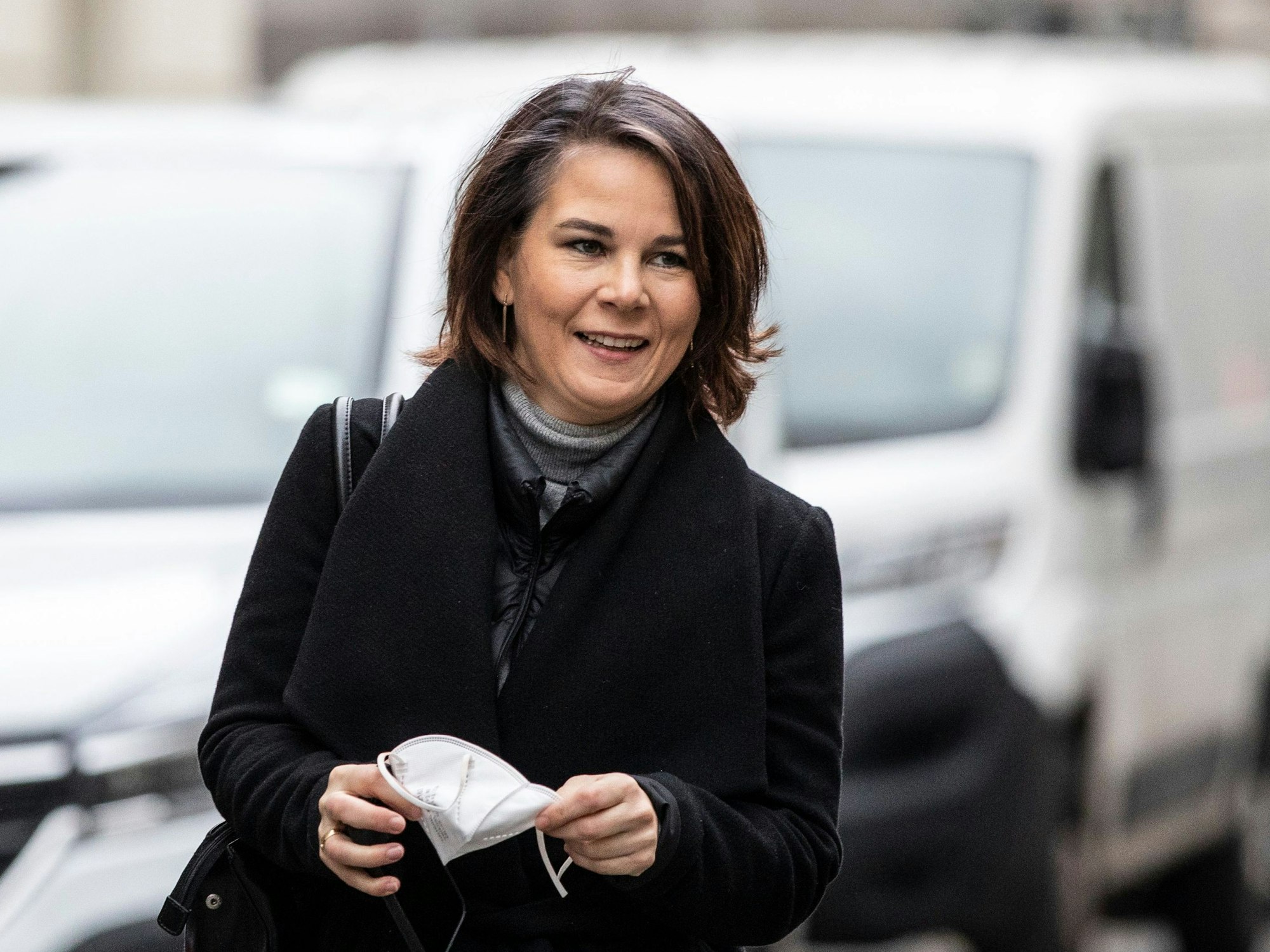 Annalena Baerbock (hier am 15.11.2021) war aufgrund von Plagiatsvorwürfen in die Kritik geraten.