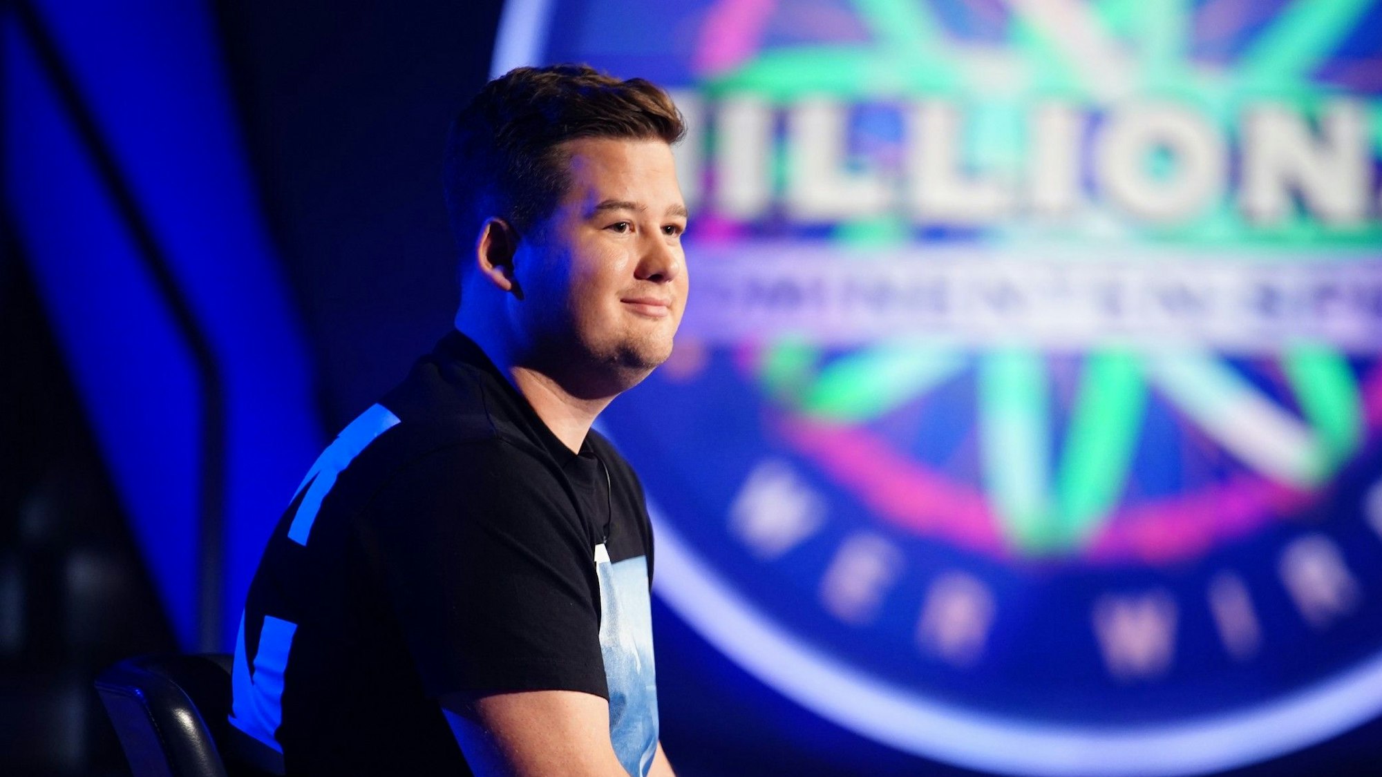 Vergeigte es fast bei der 100-Euro-Frage: Chris Tall, der am Donnerstag (18. November) bei „Wer wird Millionär?“ zu Gast war.