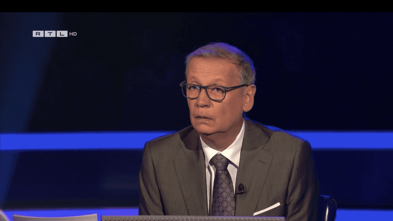 Günther Jauch bei "Wer wird Millionär"