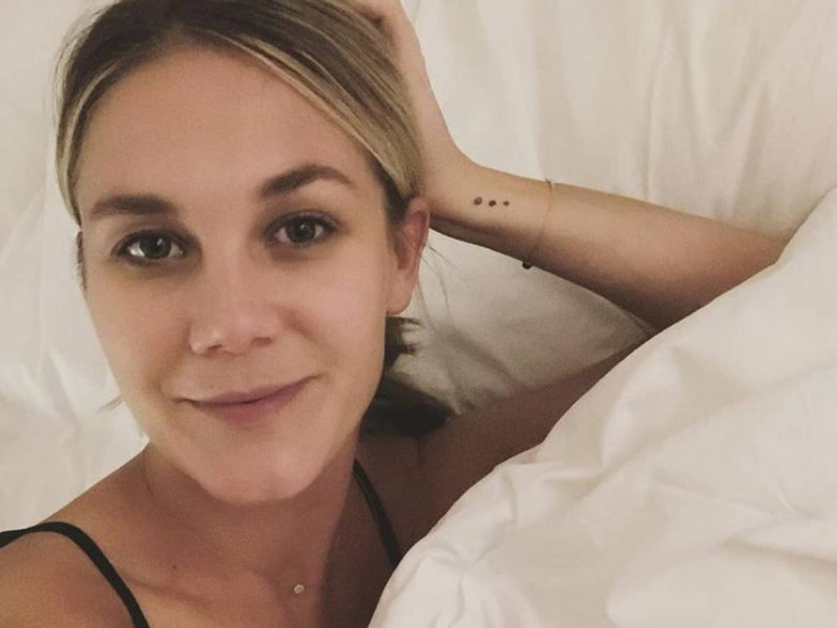 Instagram-Selfie der Sat.1-Frühstücksfernsehen-Moderatorin Alina Merkau vom 29. September 2020