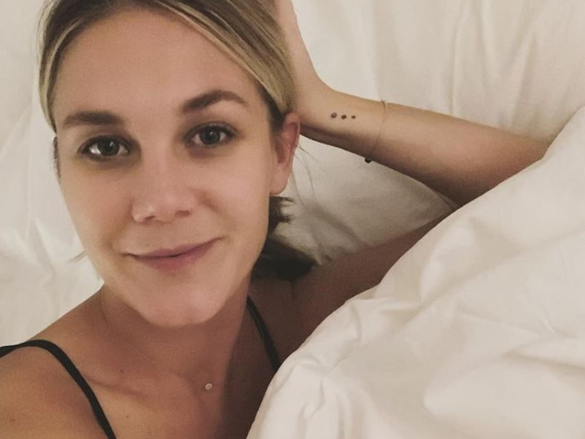 Instagram-Selfie der Sat.1-Frühstücksfernsehen-Moderatorin Alina Merkau vom 29. September 2020