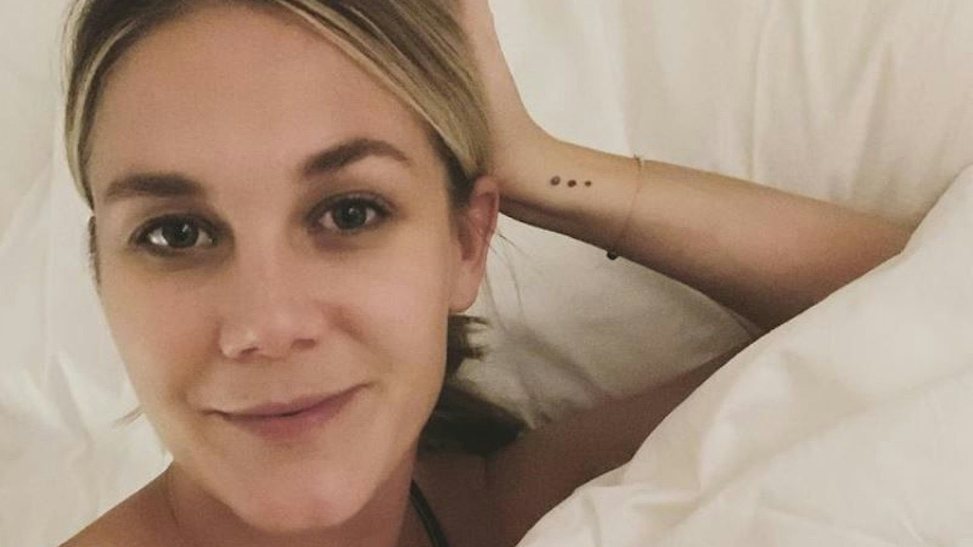 Instagram-Selfie der Sat.1-Frühstücksfernsehen-Moderatorin Alina Merkau vom 29. September 2020