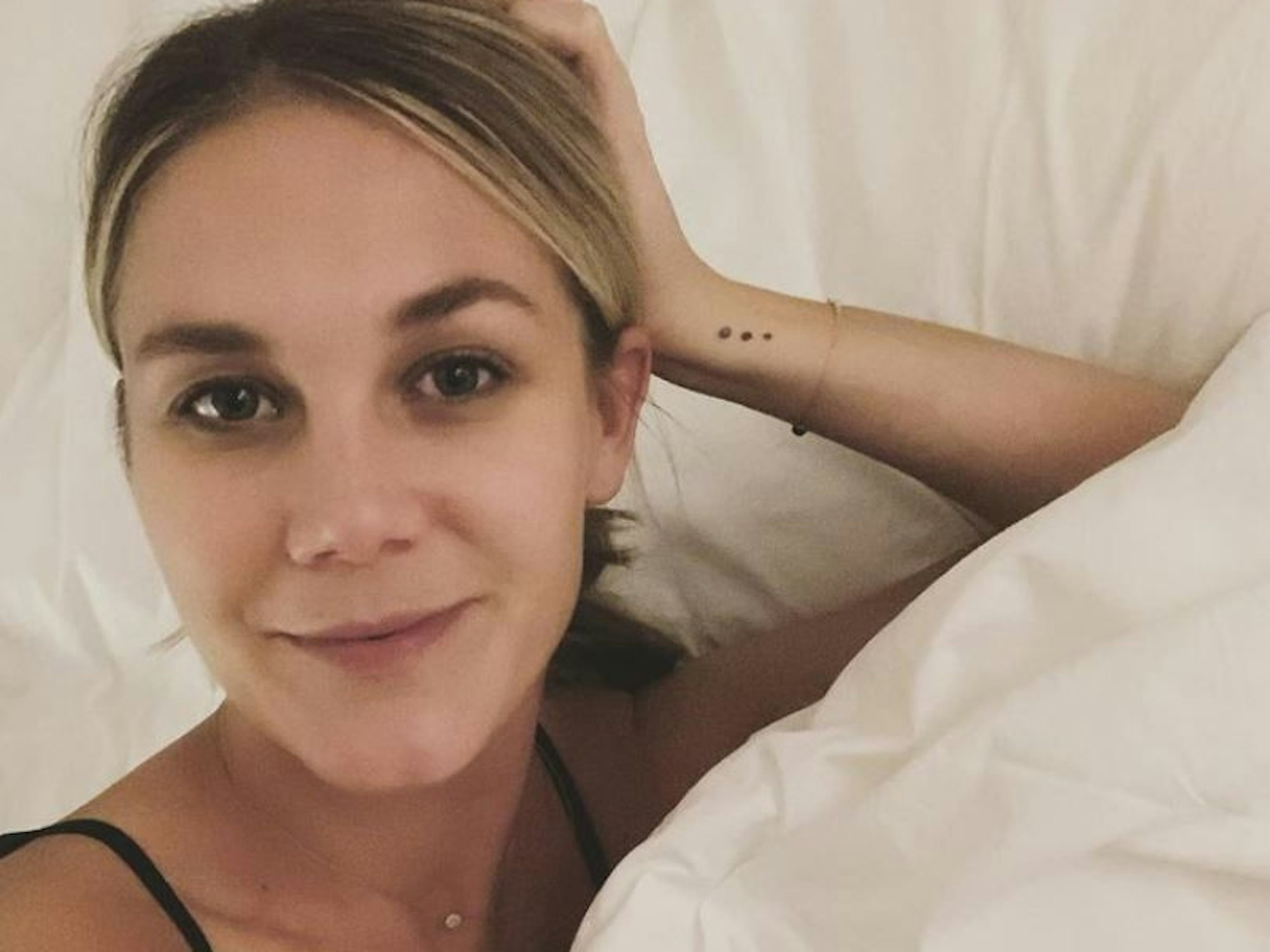 Alina Merkau auf einem Instagram-Selfie vom 29. September 2020.