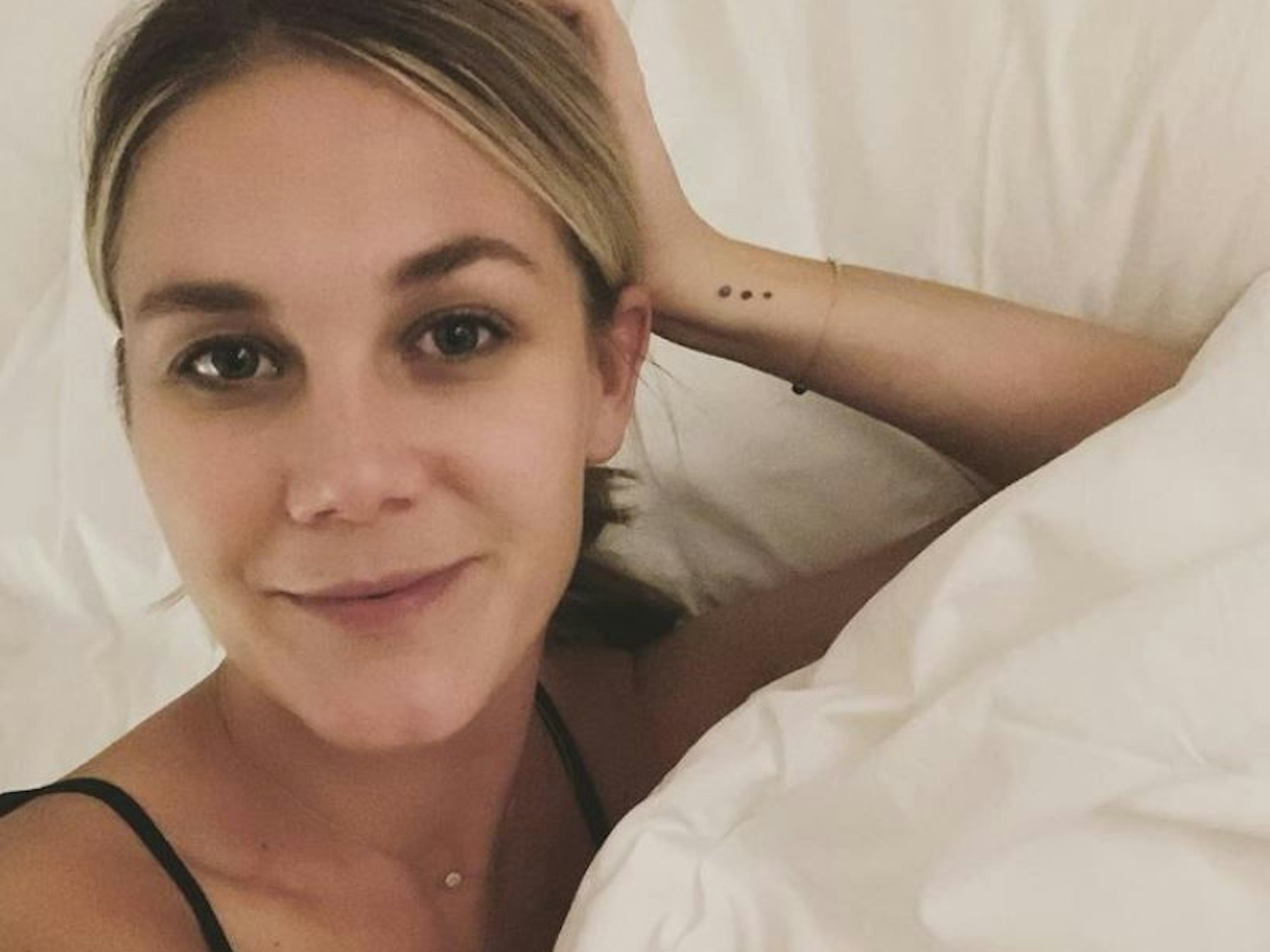 Alina Merkau auf einem Selfie.