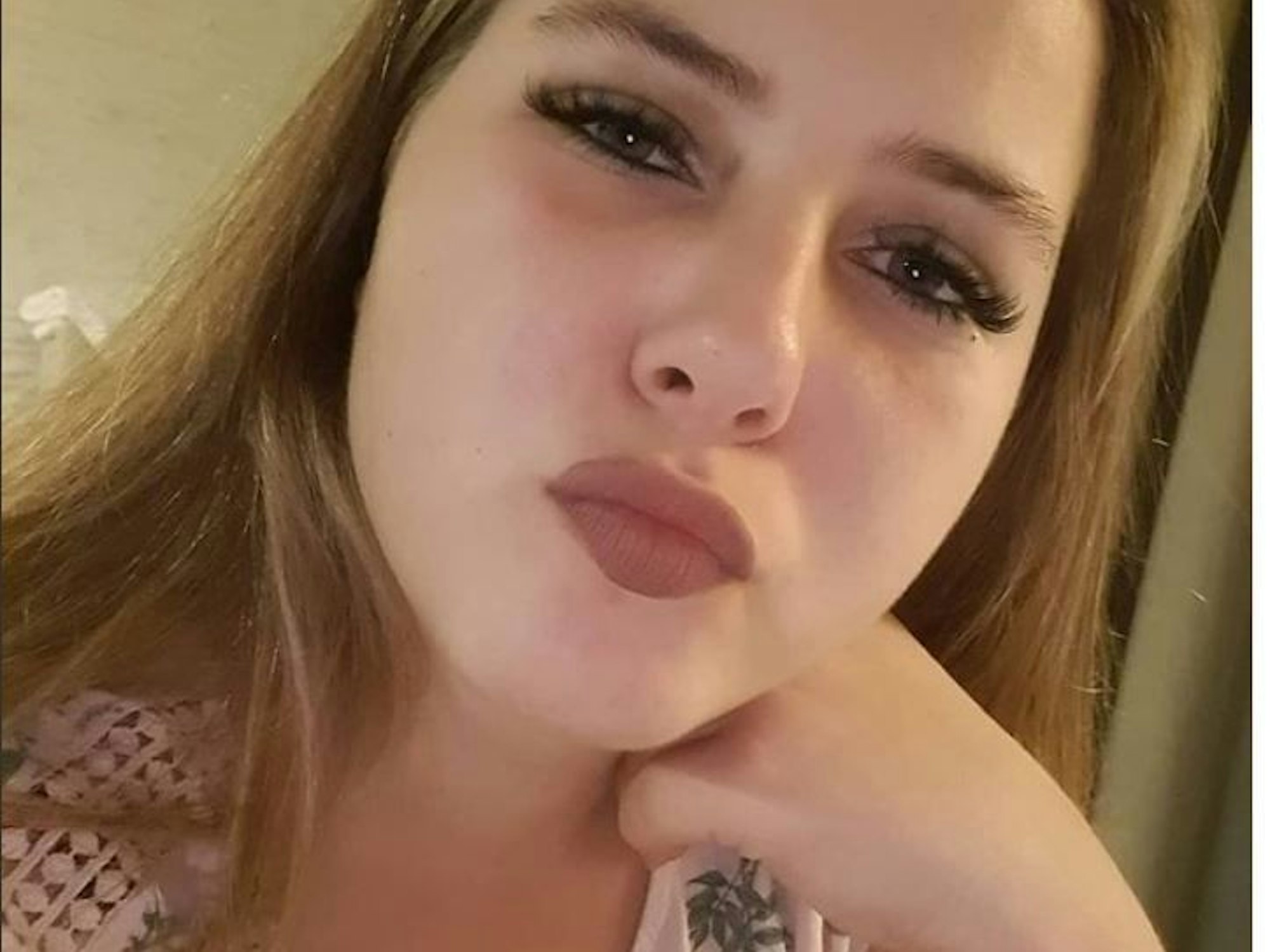 Sarafina Wollny .- das Selfie veröffentlichte sie im Oktober 2019 auf ihrem Instagram-Account.